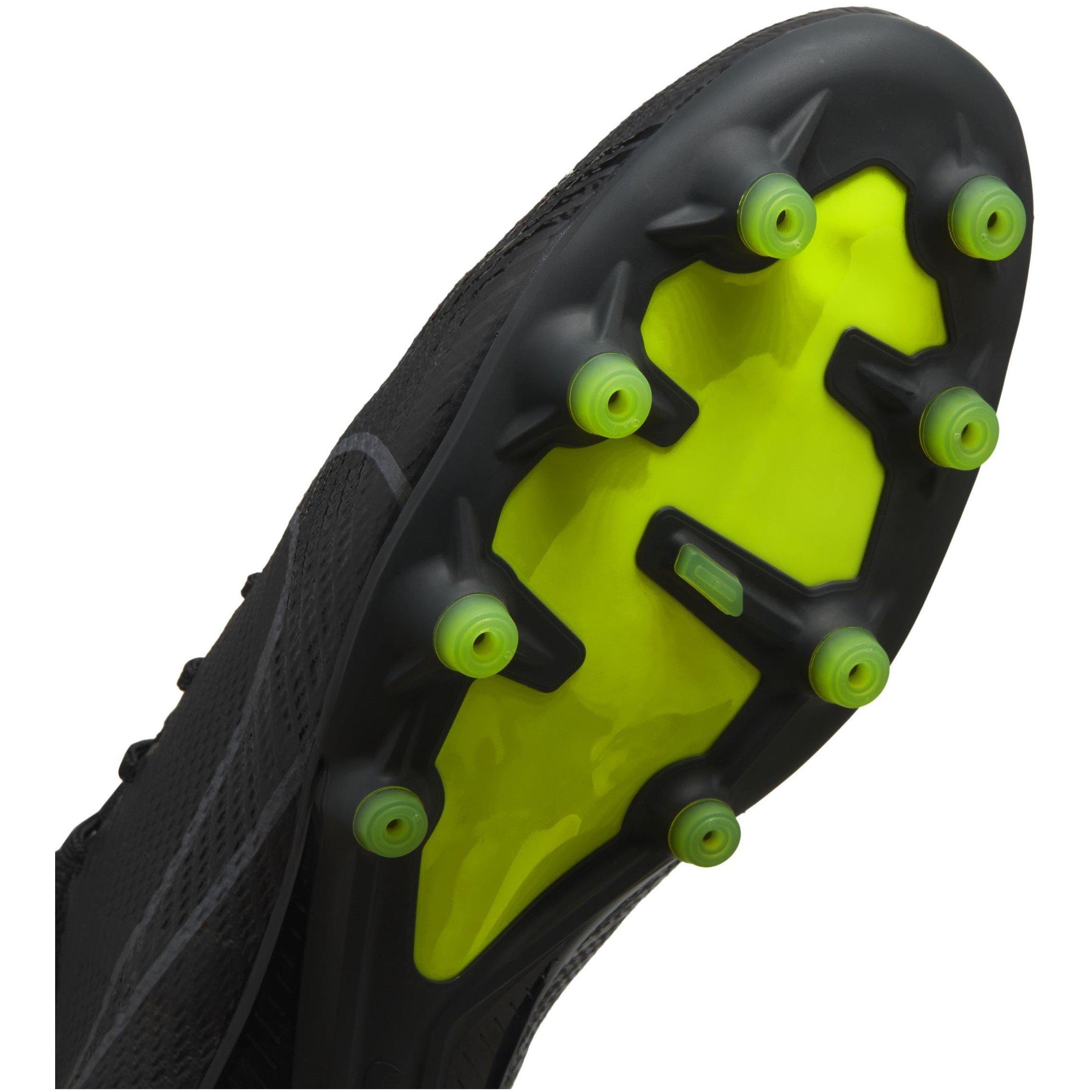 Crna/Dk Smoke - Nike - Zoom Mercurial Vapor 15 Pro Ag-Pro Artificial-Grass Soccer Cleats - 7