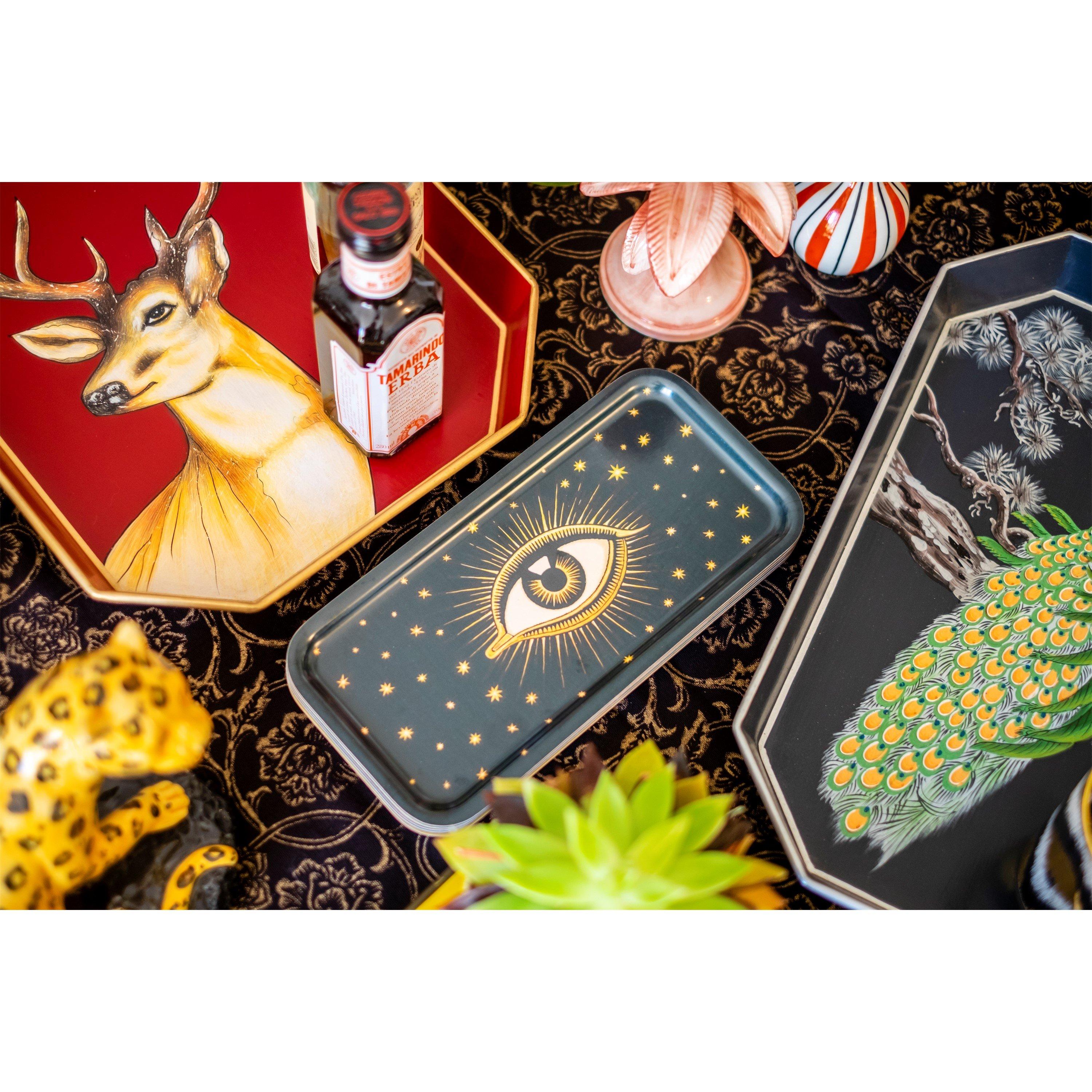 Navy - Les Ottomans - LesOttomans Wooden Eye Tray - 2