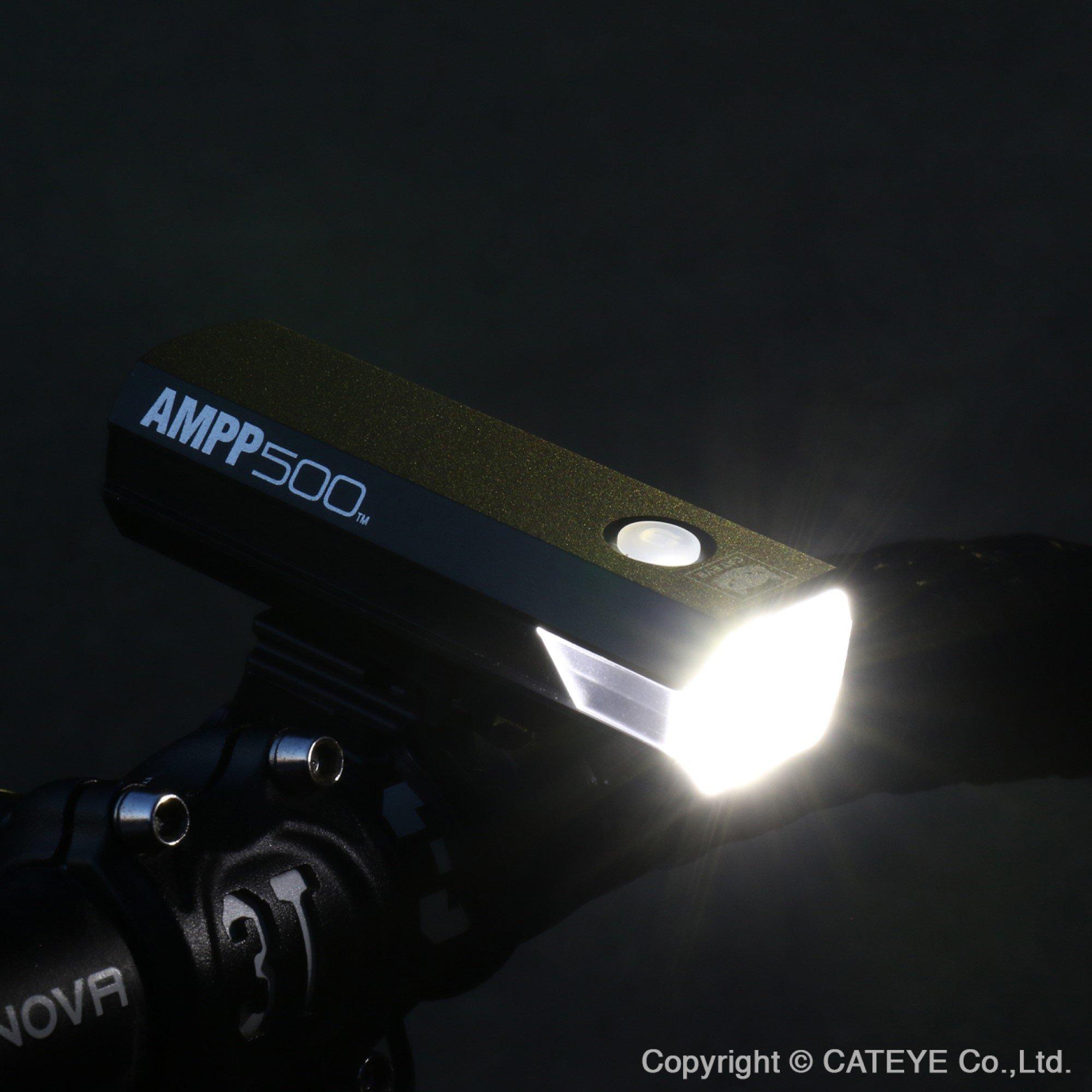 Zwart - Cateye - Camera Cycle Front Light - 4