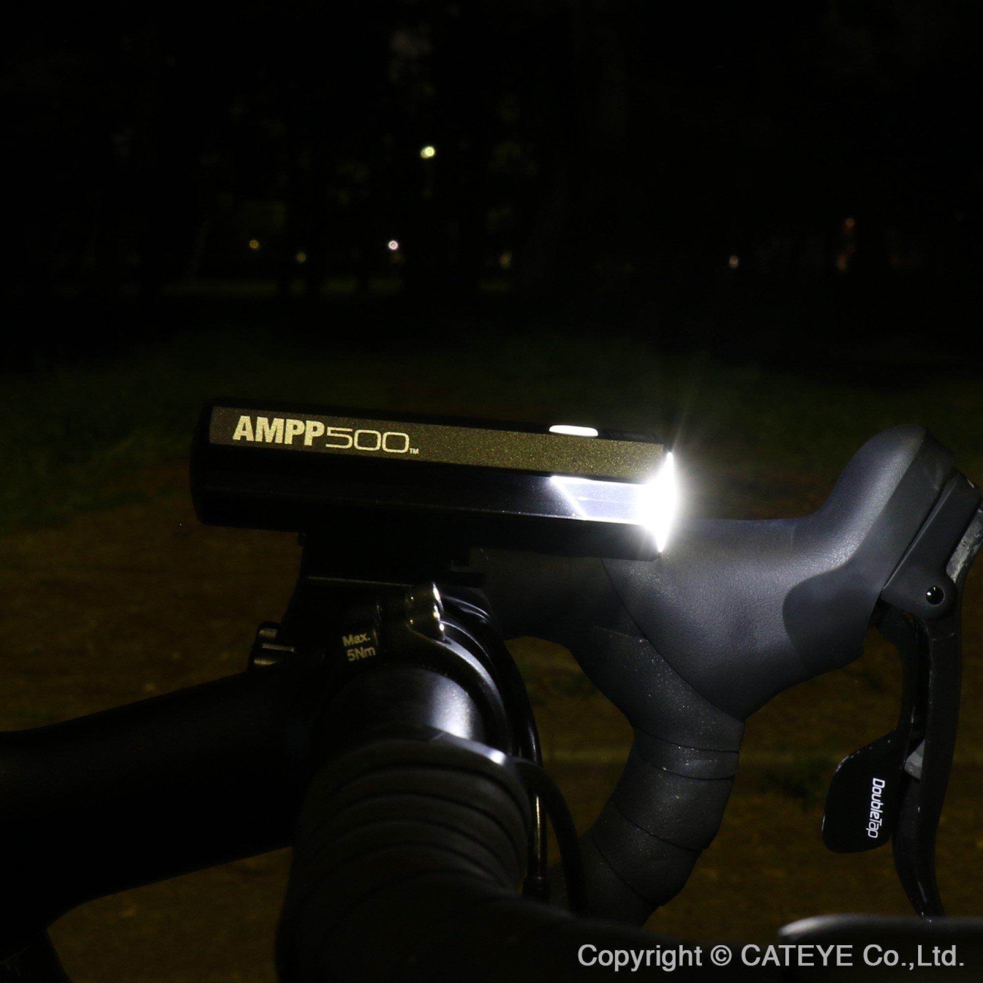 Zwart - Cateye - Camera Cycle Front Light - 5