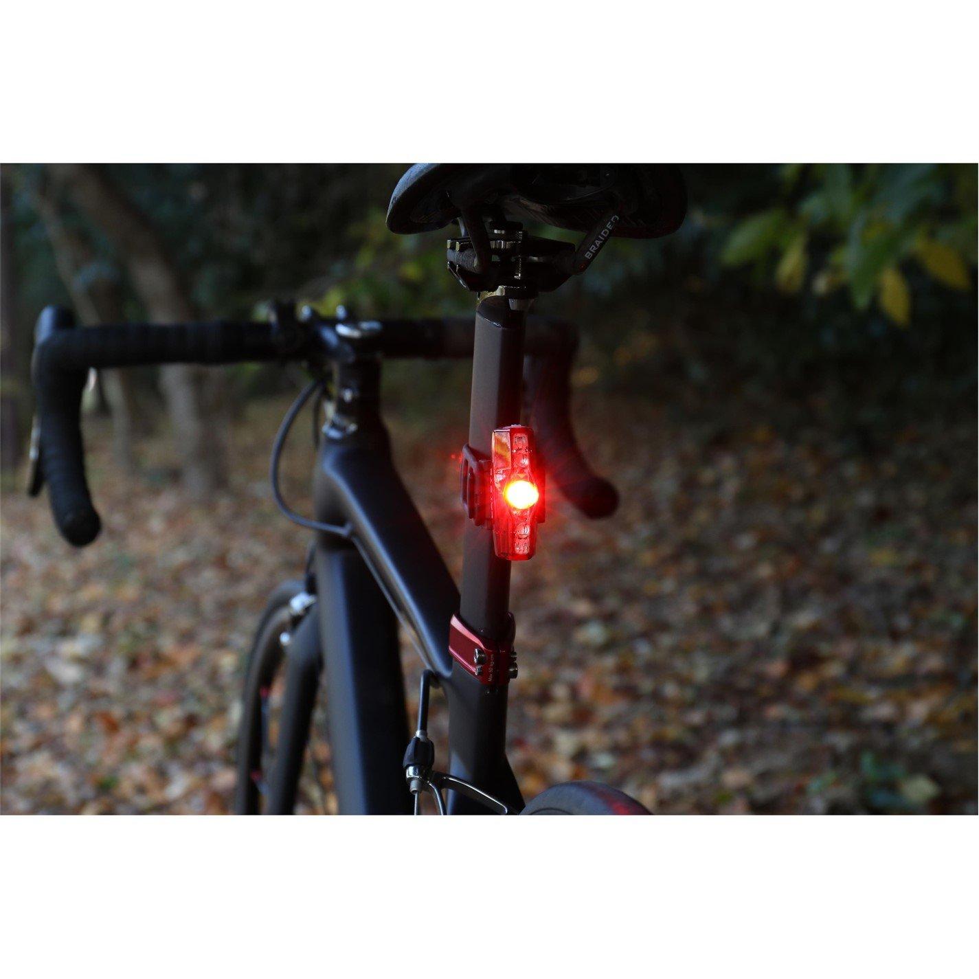 Black - Cateye - AMPP 500S & VIZ 150 Bike Light Set - 7