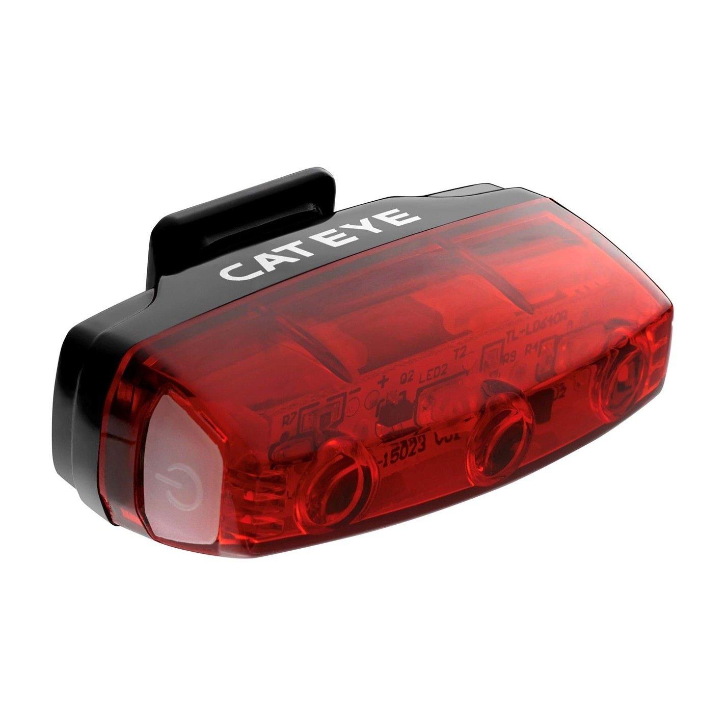 Black - Cateye - CatEye Rapid Micro USB Rear Light - 1
