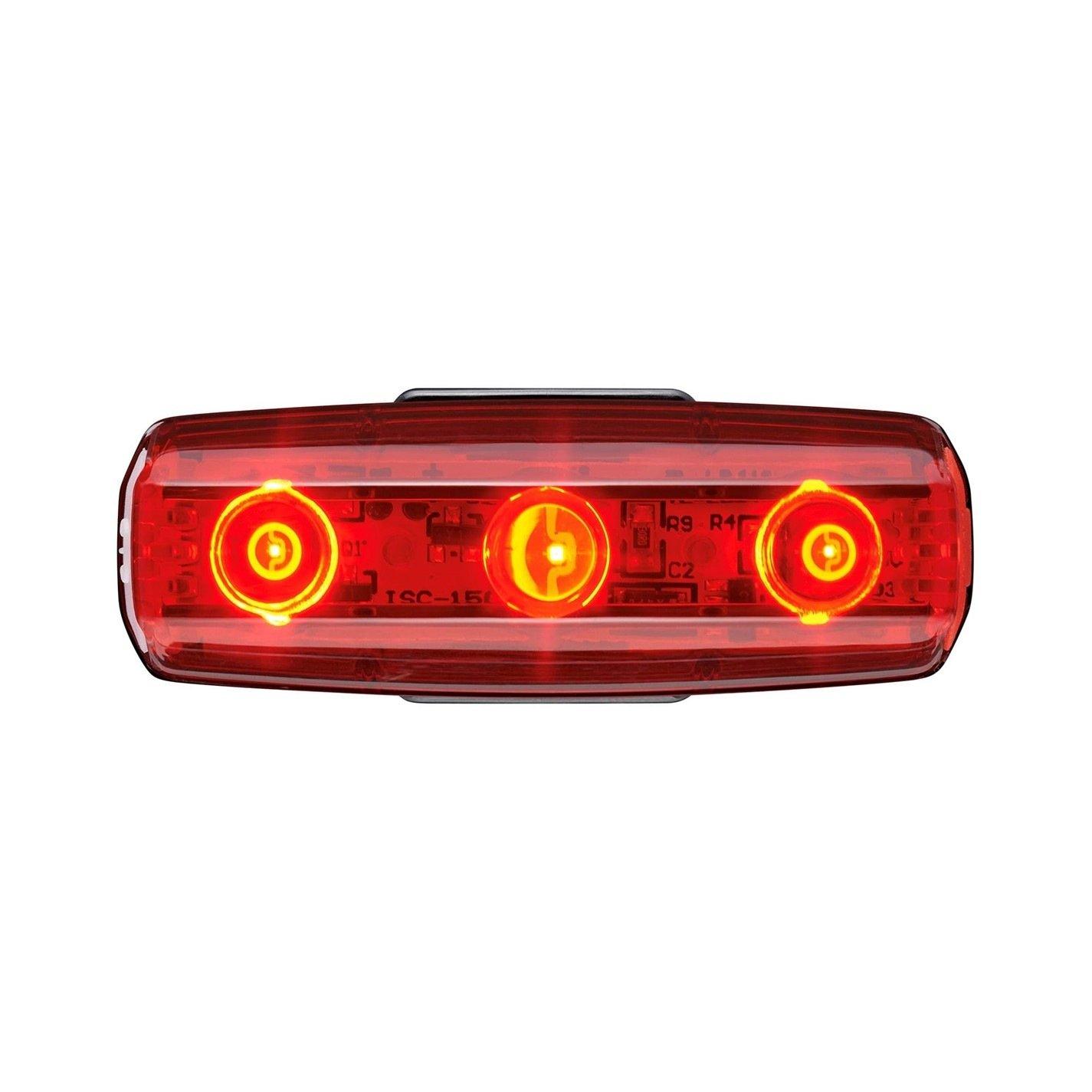 Black - Cateye - Rapid Micro USB Rear Light - 3