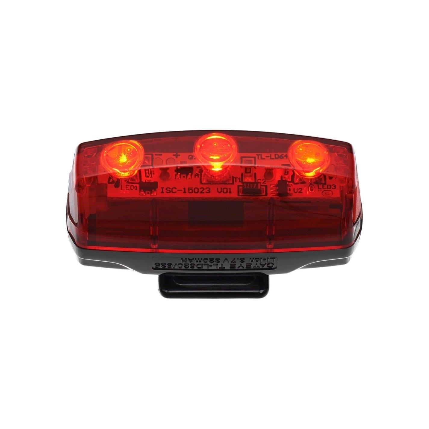 Black - Cateye - Rapid Micro USB Rear Light - 4
