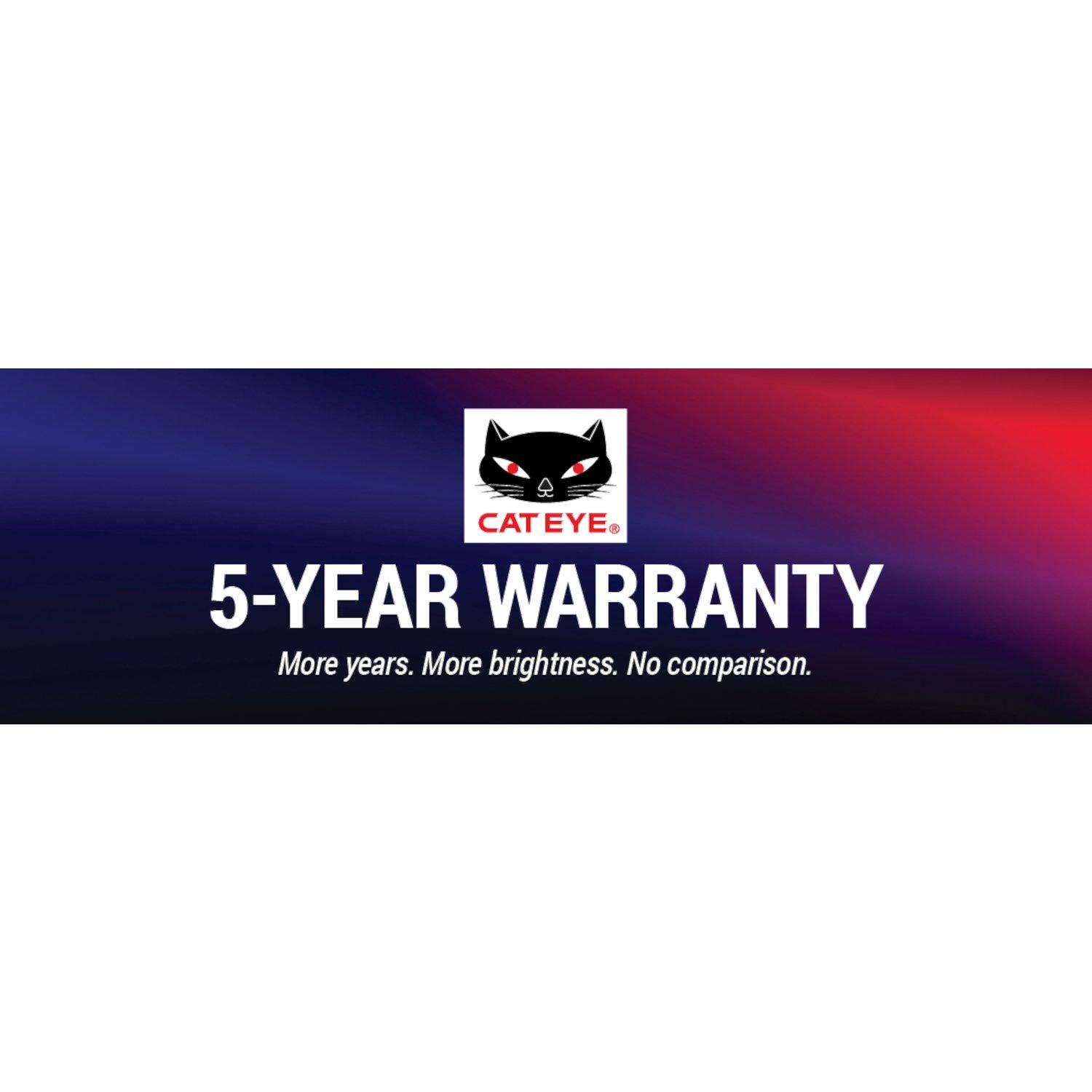 Sort - Cateye - Reflex Rack Rear Light - 6