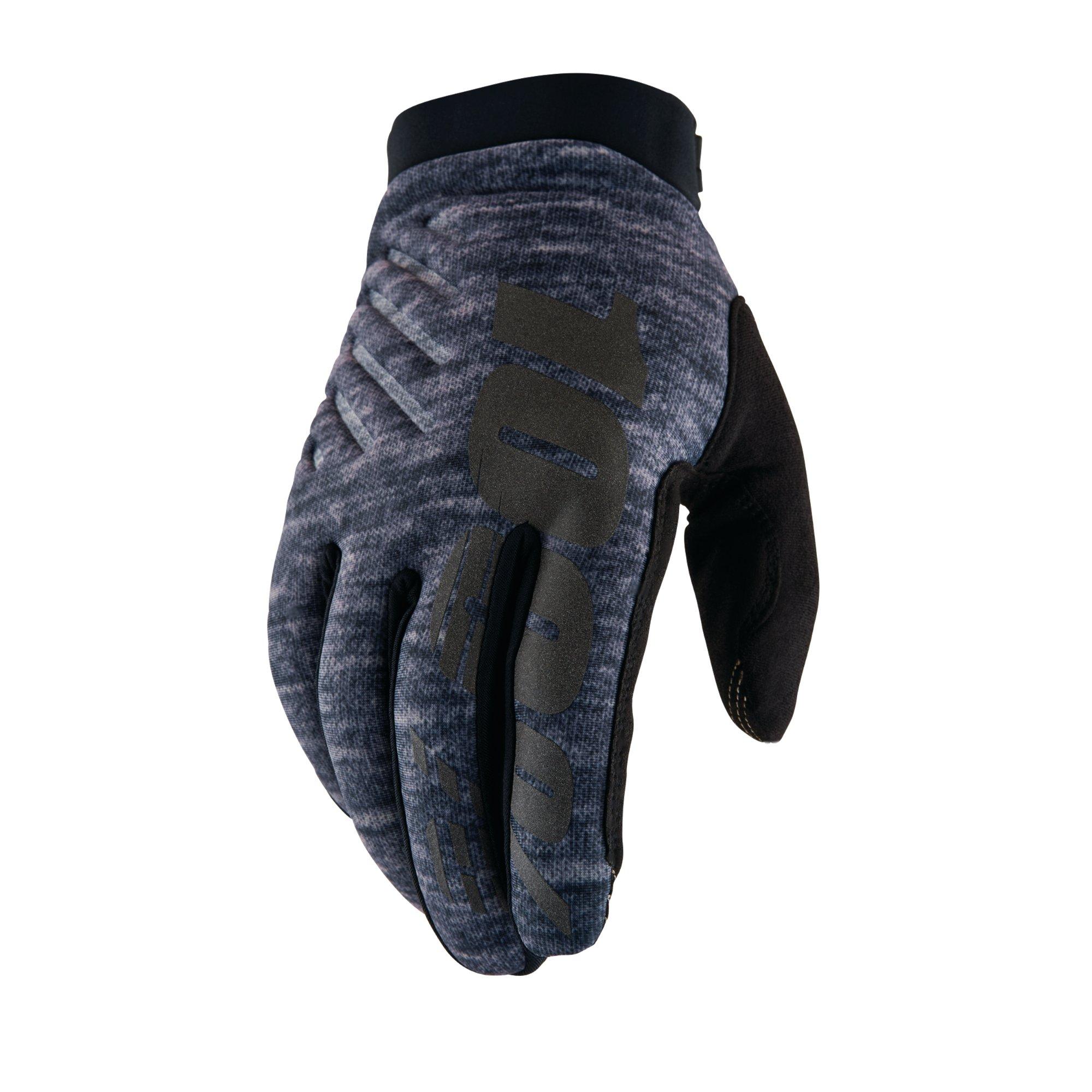 Heather Grey - 100 Percent - 100 Brisker Cold Weather Glove - 1