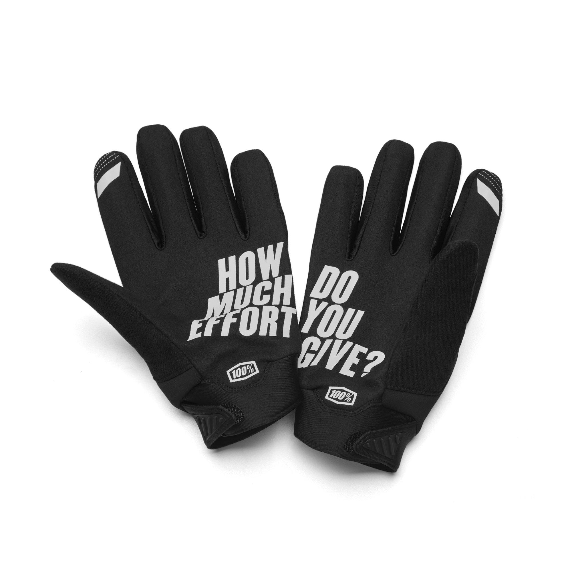 Heather Grey - 100 Percent - Brisker Cold Weather Glove - 2