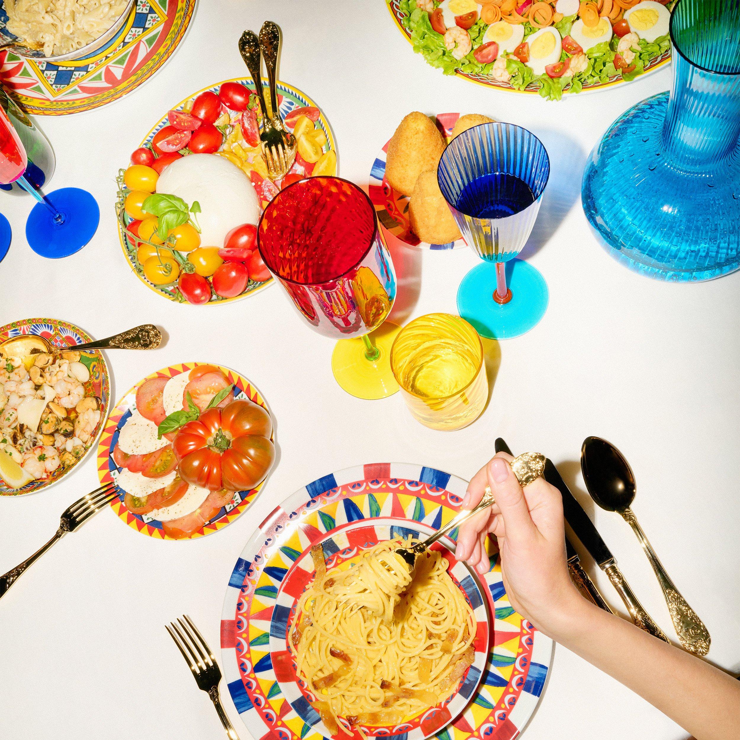 Red - Dolce and Gabbana Casa - Carretto Red Wine Glass - Red - 5