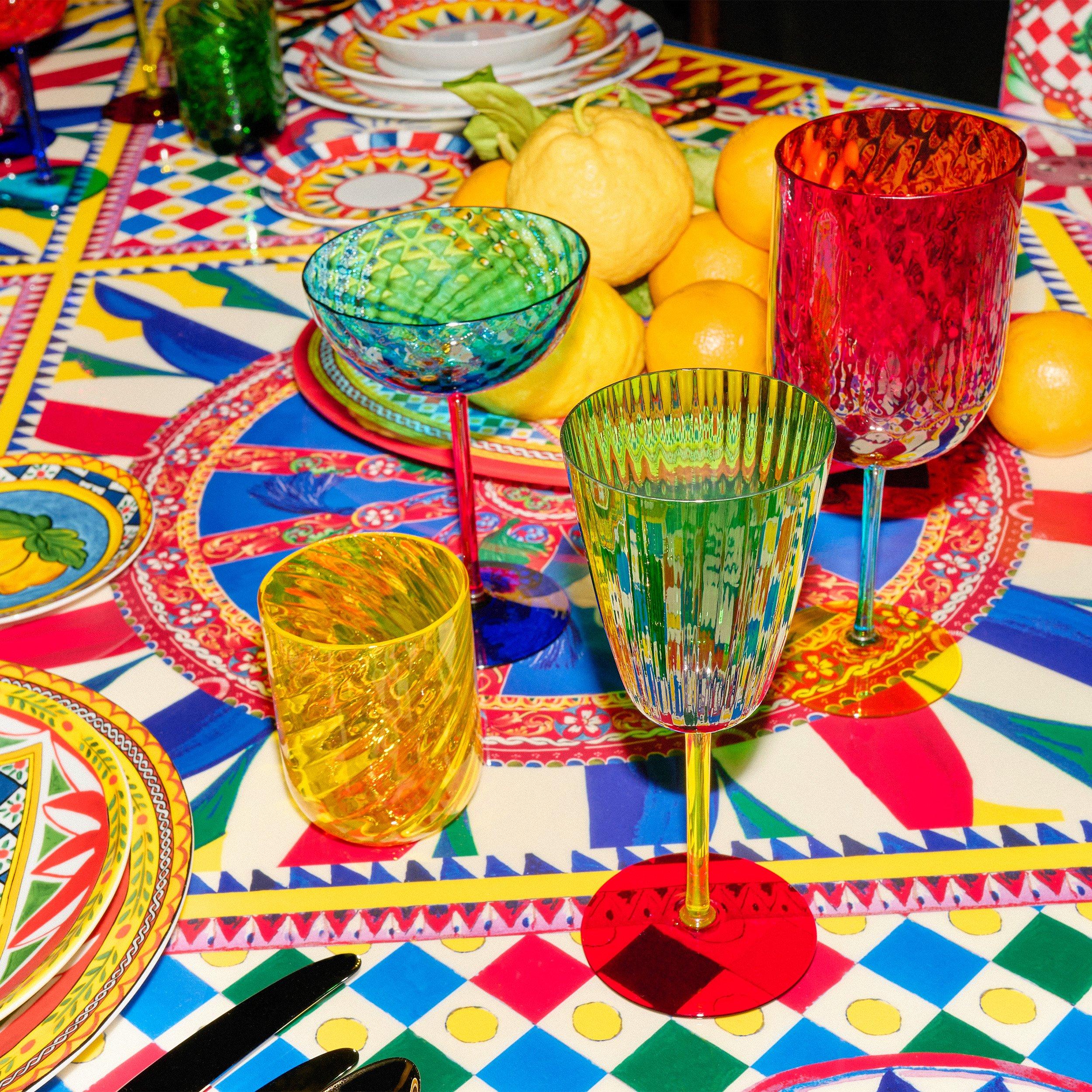 Red - Dolce and Gabbana Casa - Carretto Red Wine Glass - Red - 6