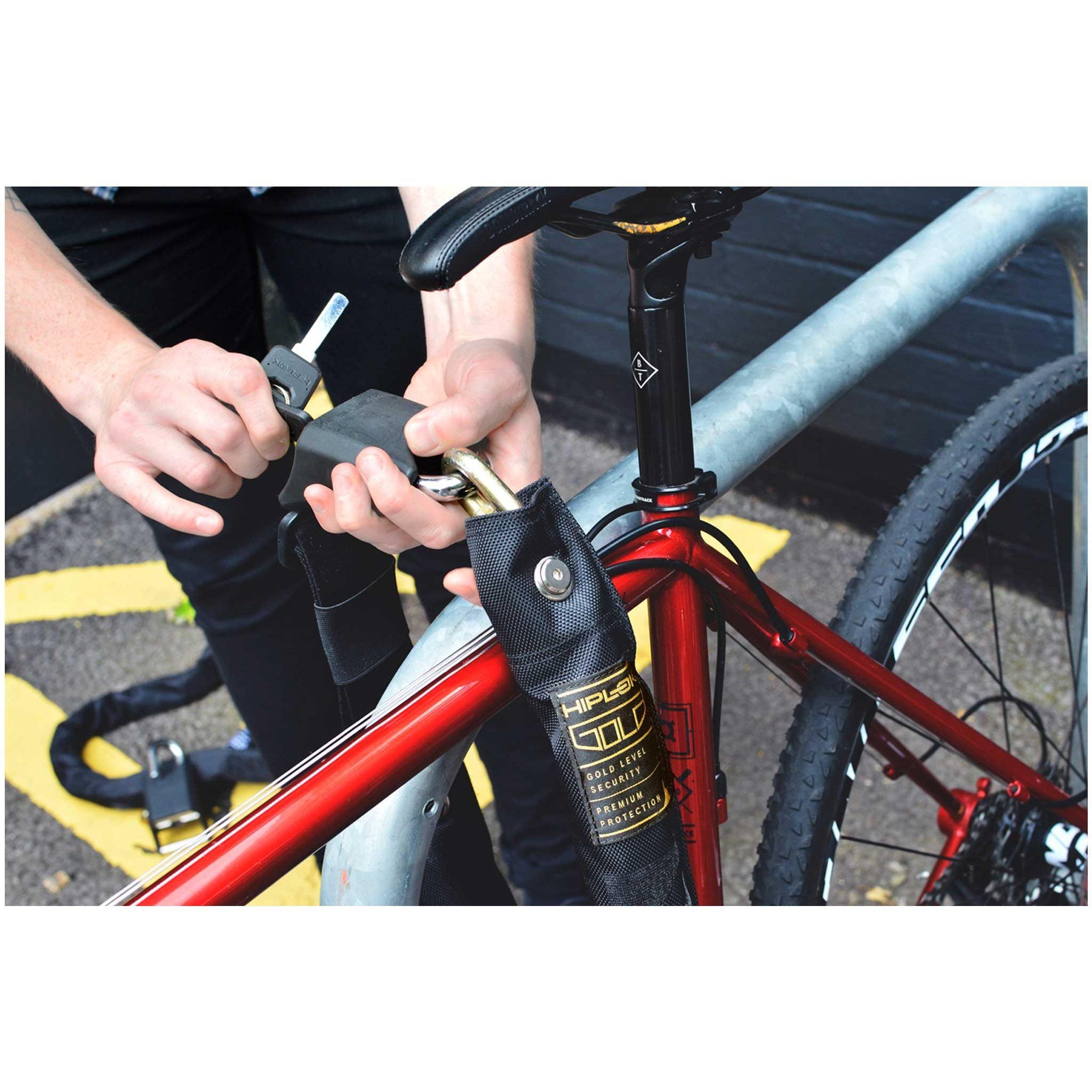 Sort - Hiplok - GOLD Wearable Chain Lock - 3