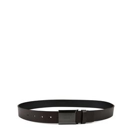 Calvin Klein Plaque Leather Belt