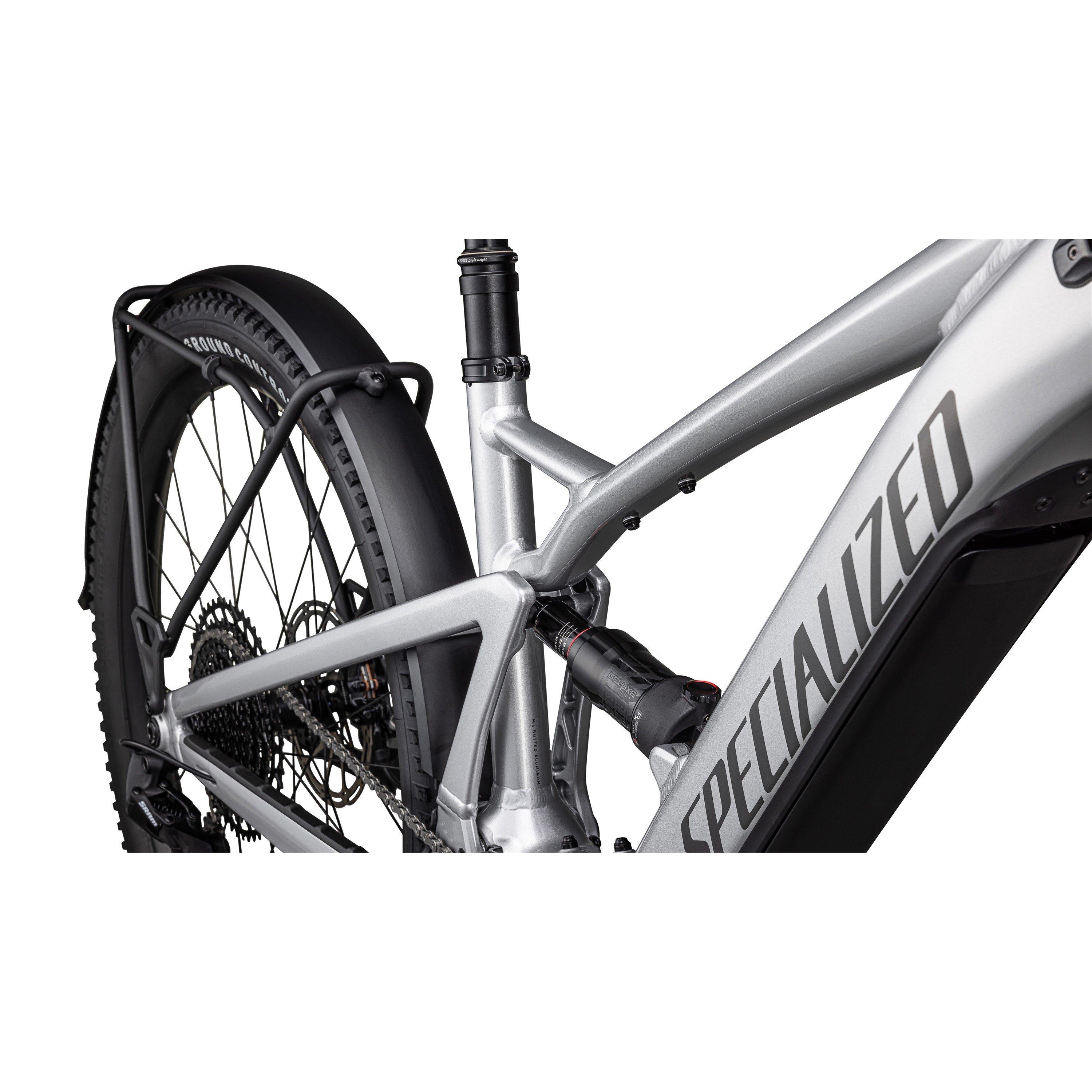 Silver / Smoke - Specialized - Turbo Tero X 4.0 2024 Electric Mountain Bike - 7