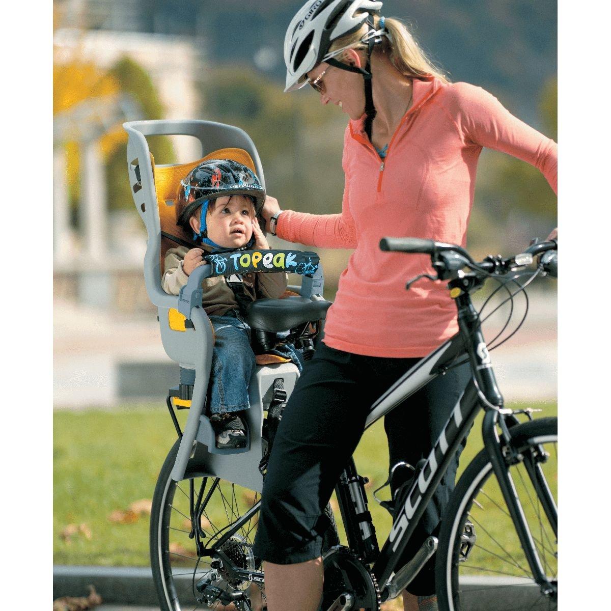 Grey & Yellow - Topeak - Topeak Babyseat II With Disc Rack - 10