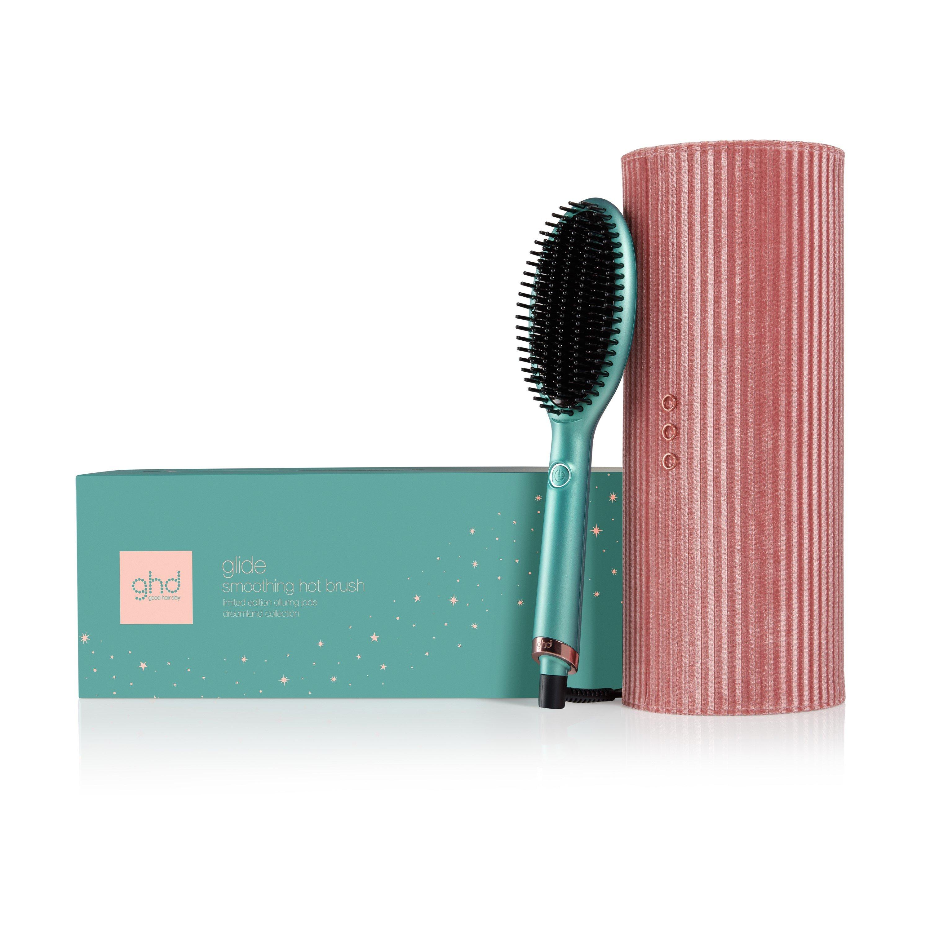 GreenPink - GHD - ghd glide limited edition gift set - hot brush in alluring jade - 4
