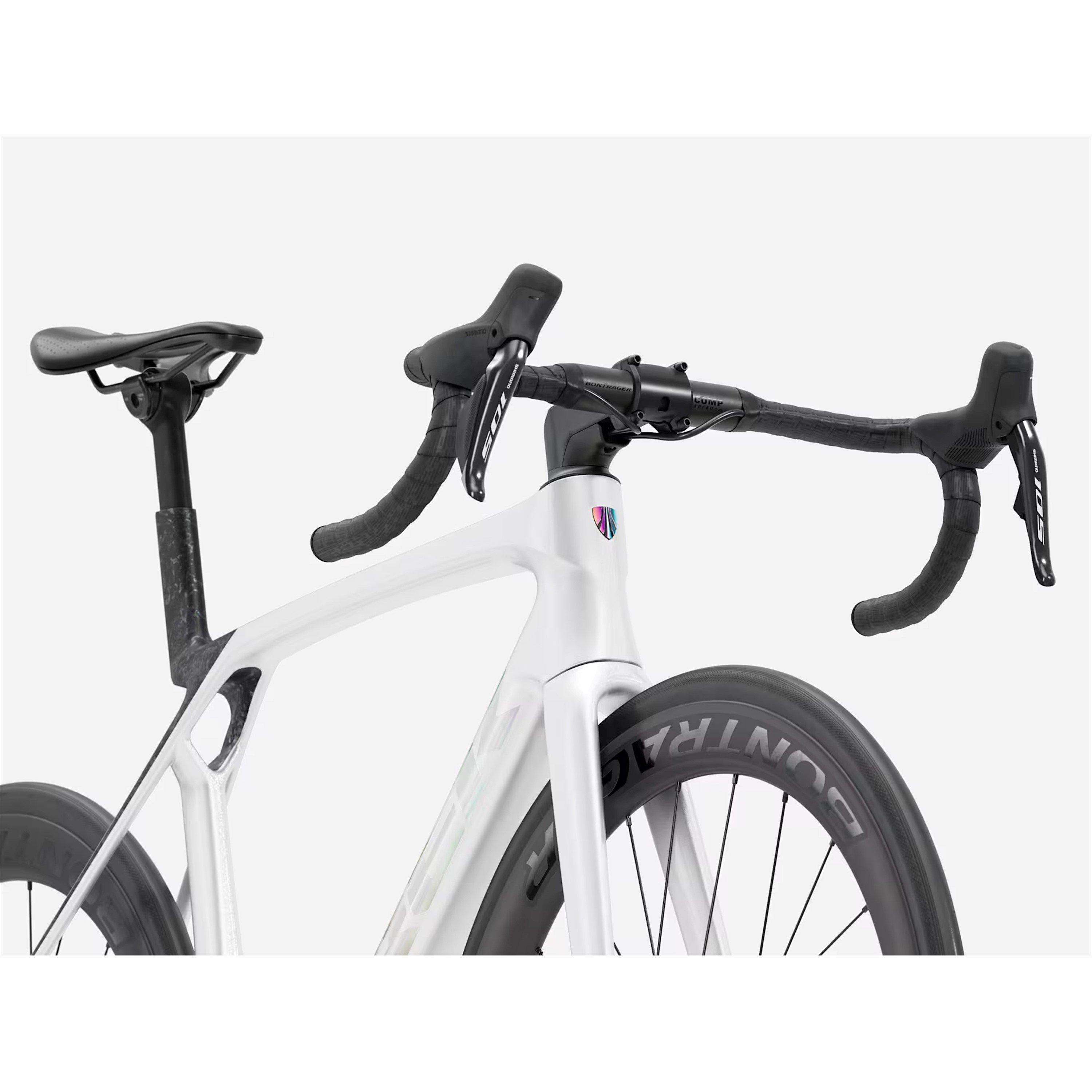 Crystal White26 - Trek - Madone SL 6 Gen 8 2026 Road Bike - 5