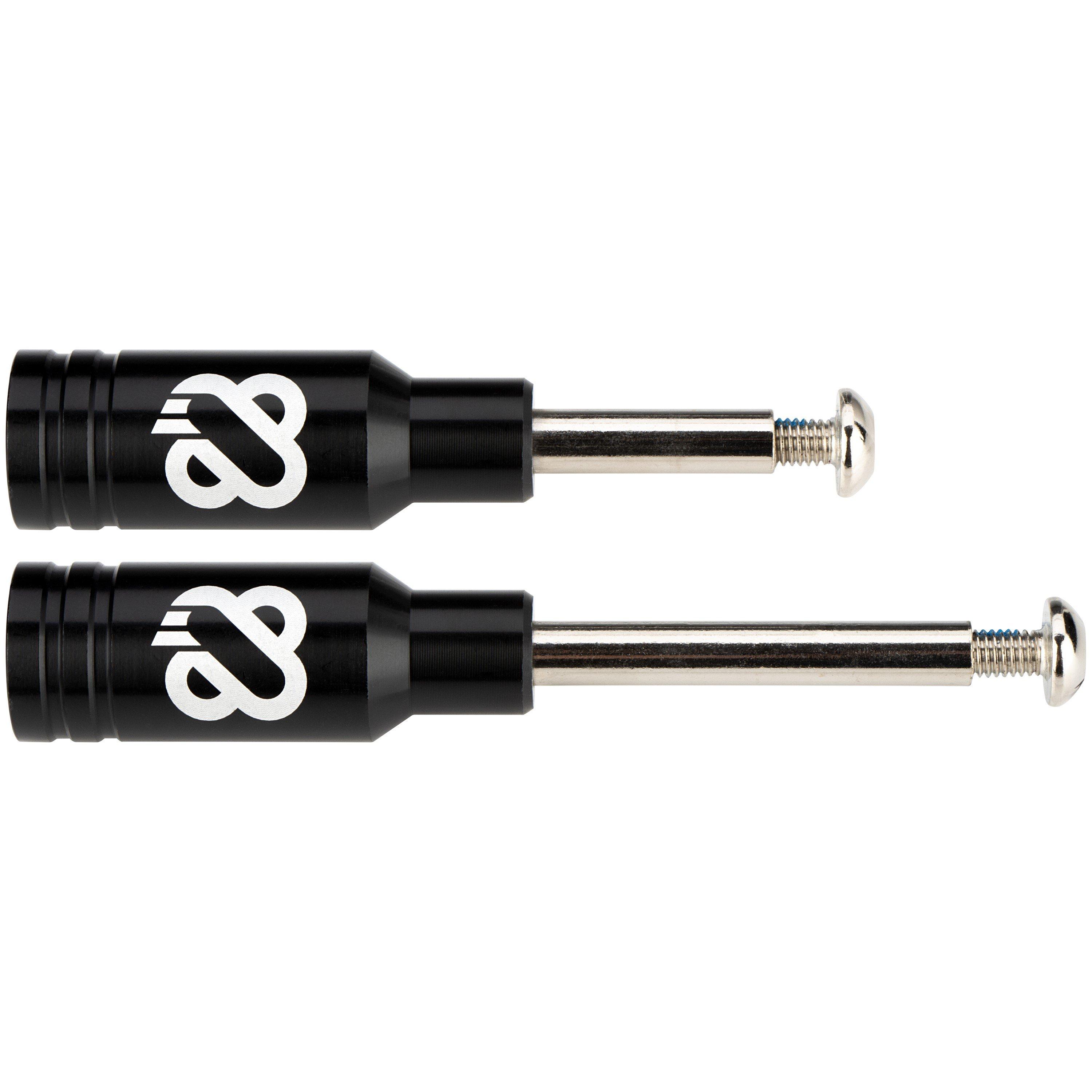 Black - Nijdam - Stunt Scooter Peg Set Aluminium - 1