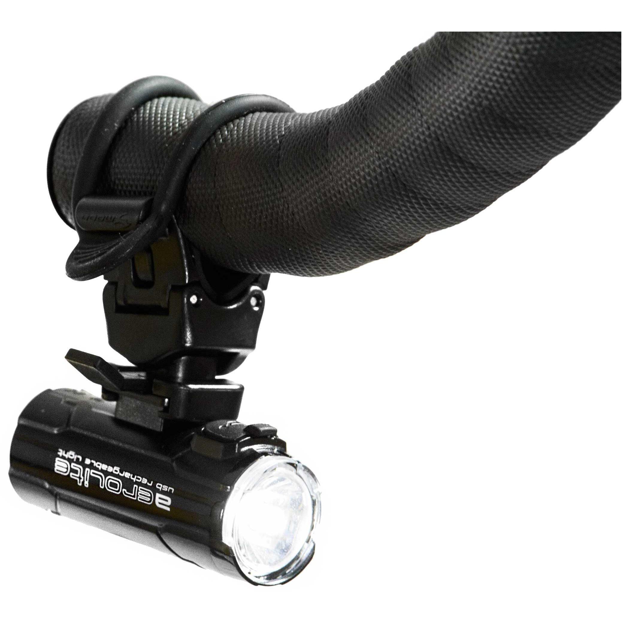 Black - Moon Sport - Moon Aerolite Helmet Light - 60/10 Lumen - 1