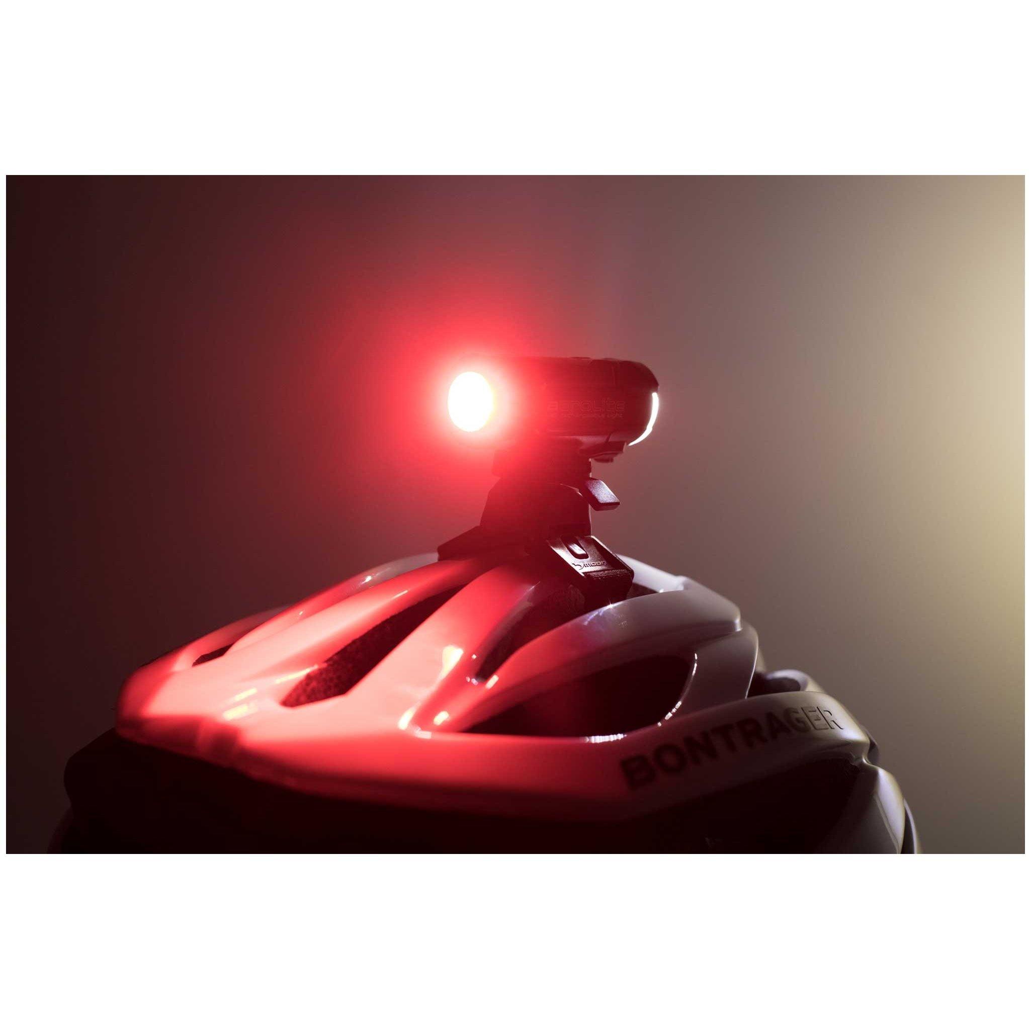 Black - Moon Sport - Moon Aerolite Helmet Light - 60/10 Lumen - 3