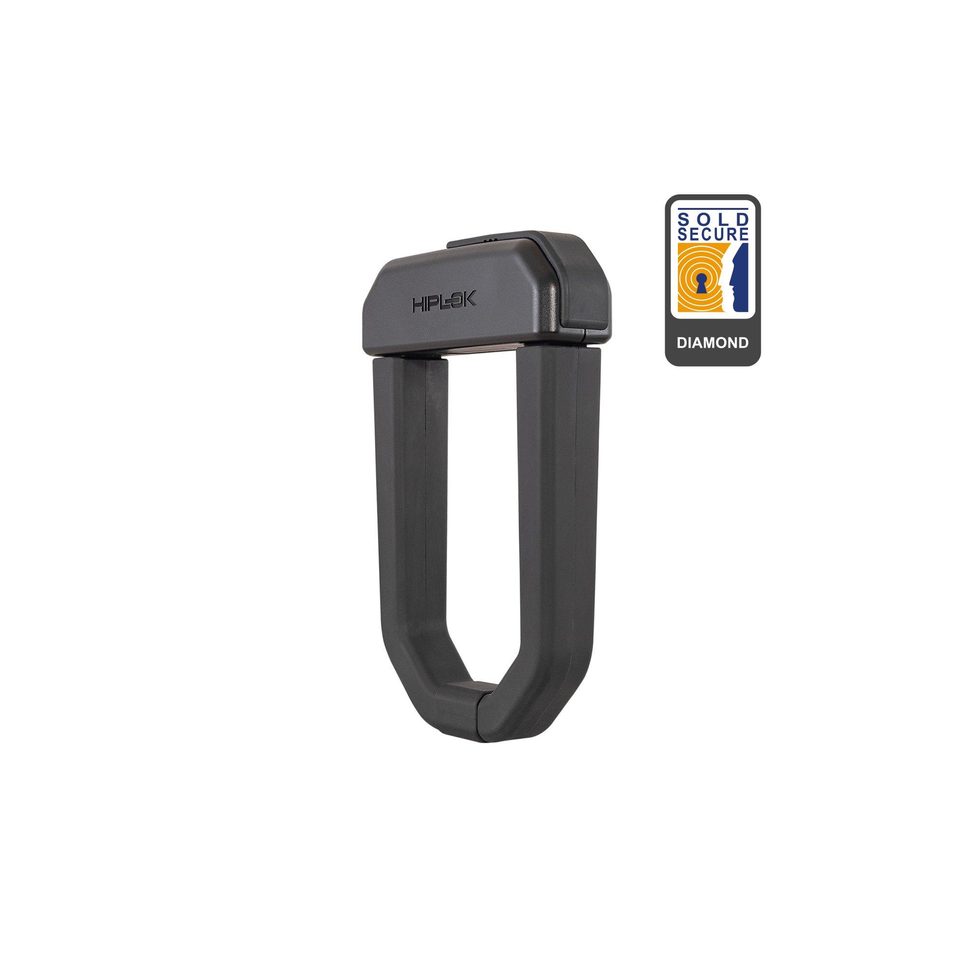 Zwart - Hiplok - D1000 Anti-Angle Grinder Bike Lock - 1