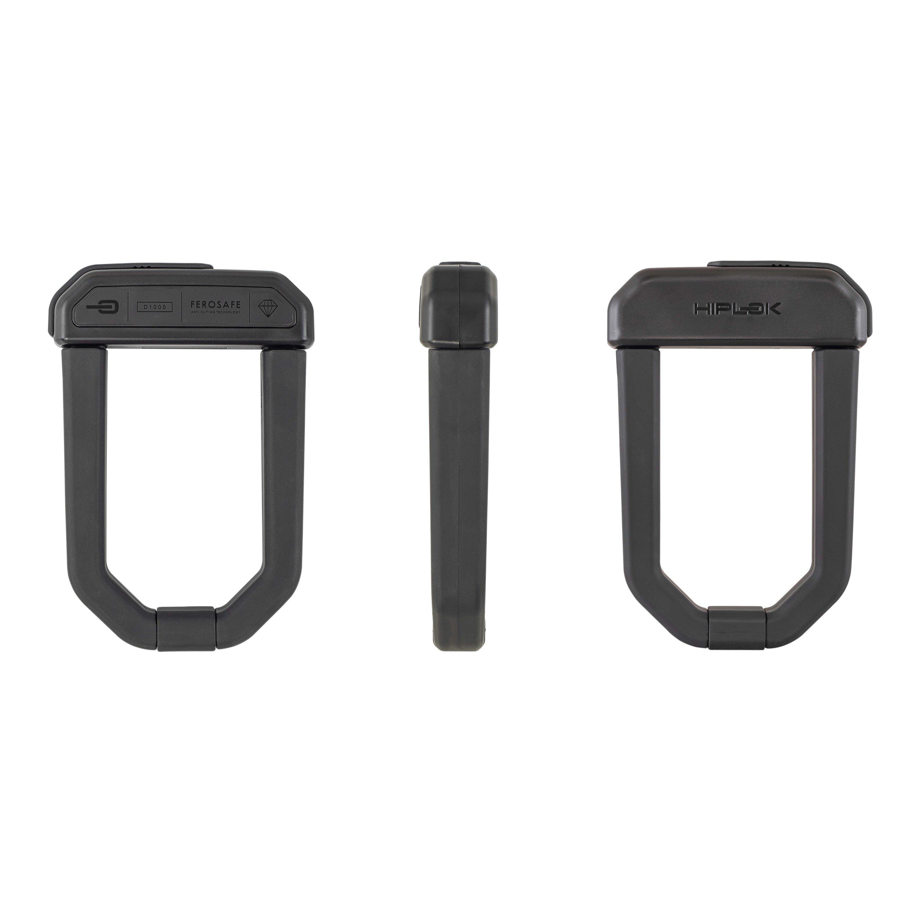 Crna - Hiplok - D1000 Anti-Angle Grinder Bike Lock - 2