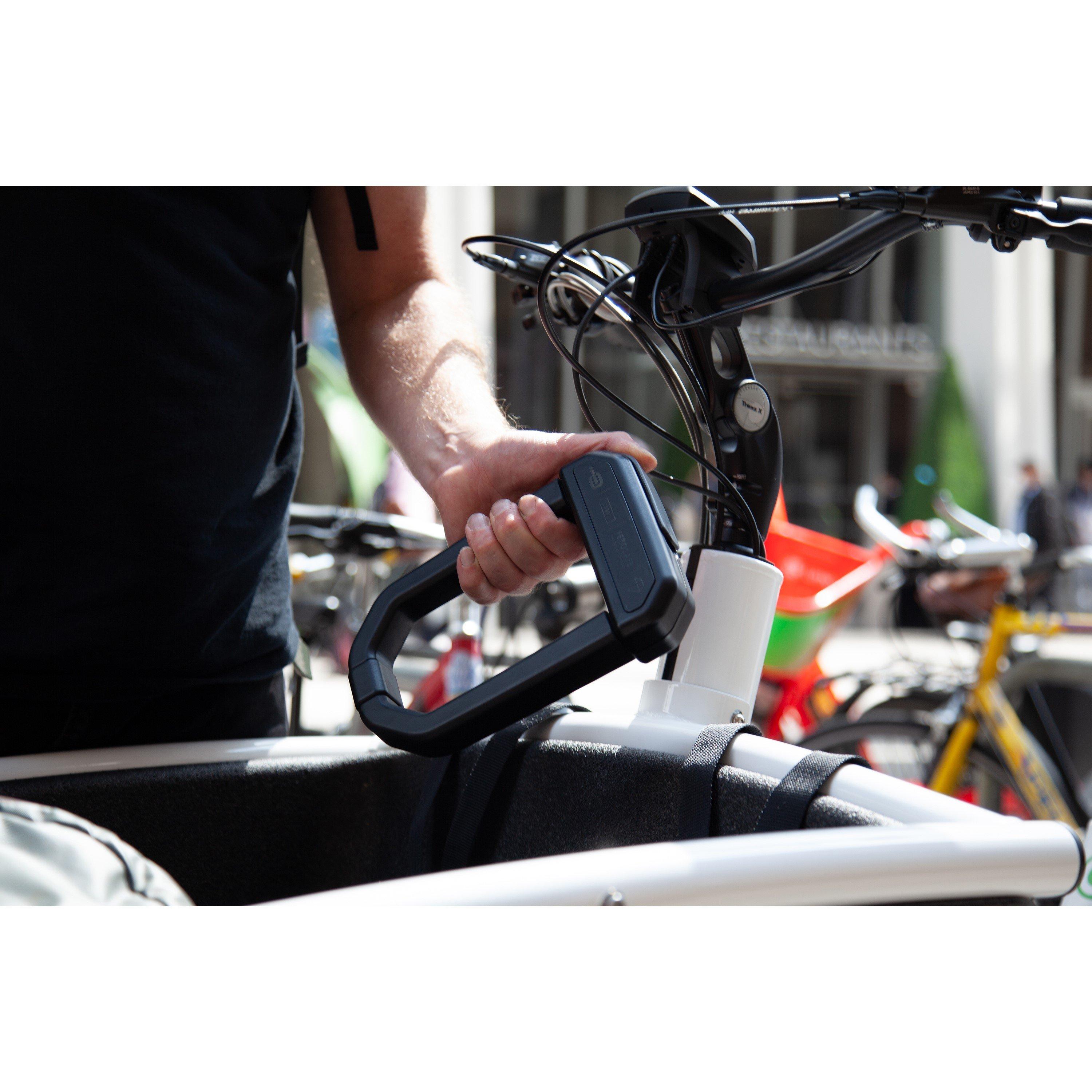 Crna - Hiplok - D1000 Anti-Angle Grinder Bike Lock - 6