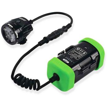 Hope R4+ LED Vision Front Light and (Standard 4 Cell) Battery - 2000 Lumen