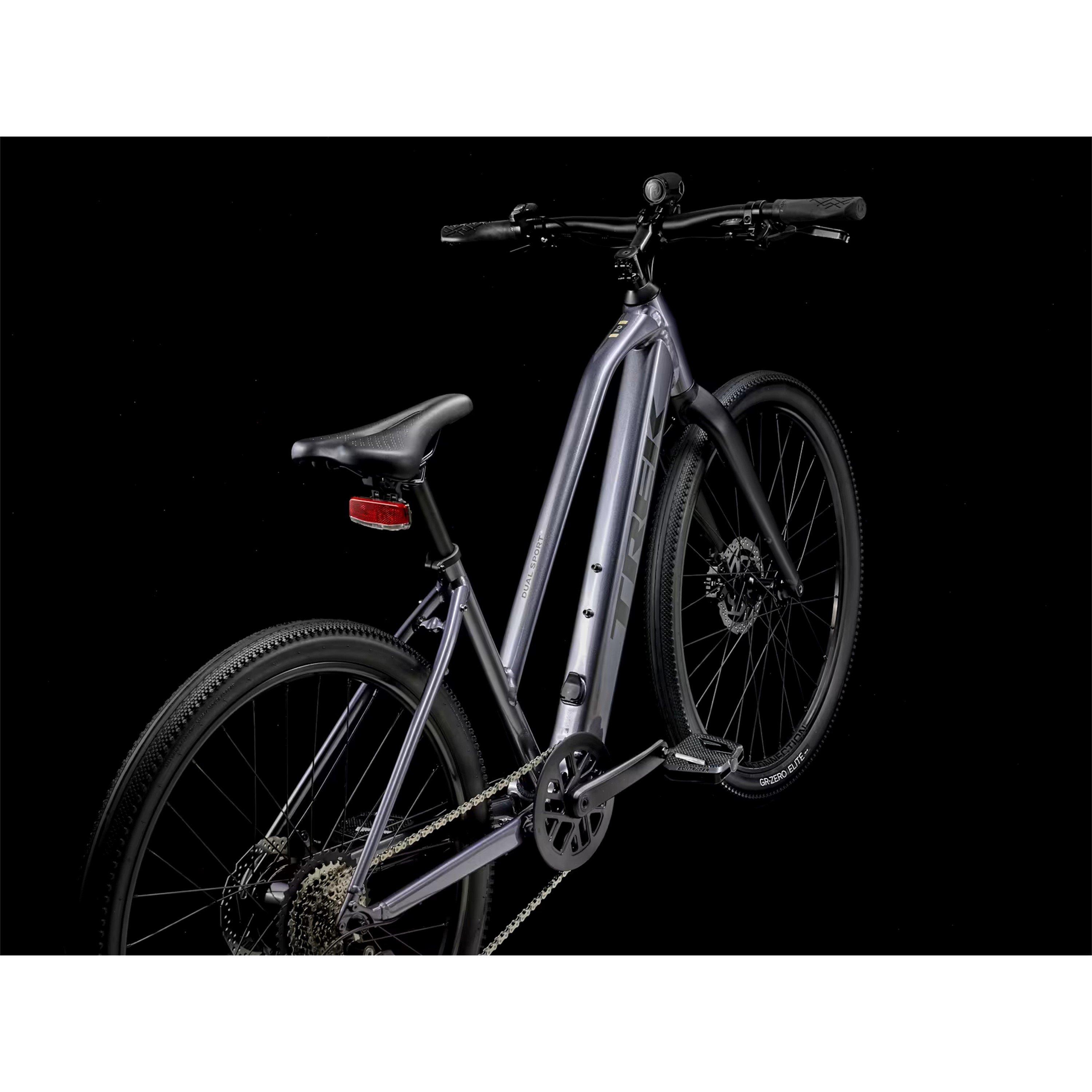 Galactic Grey25 - Trek - Dual Sport+ 2  LT Midstep 2026 Electric Hybrid Bike - 3