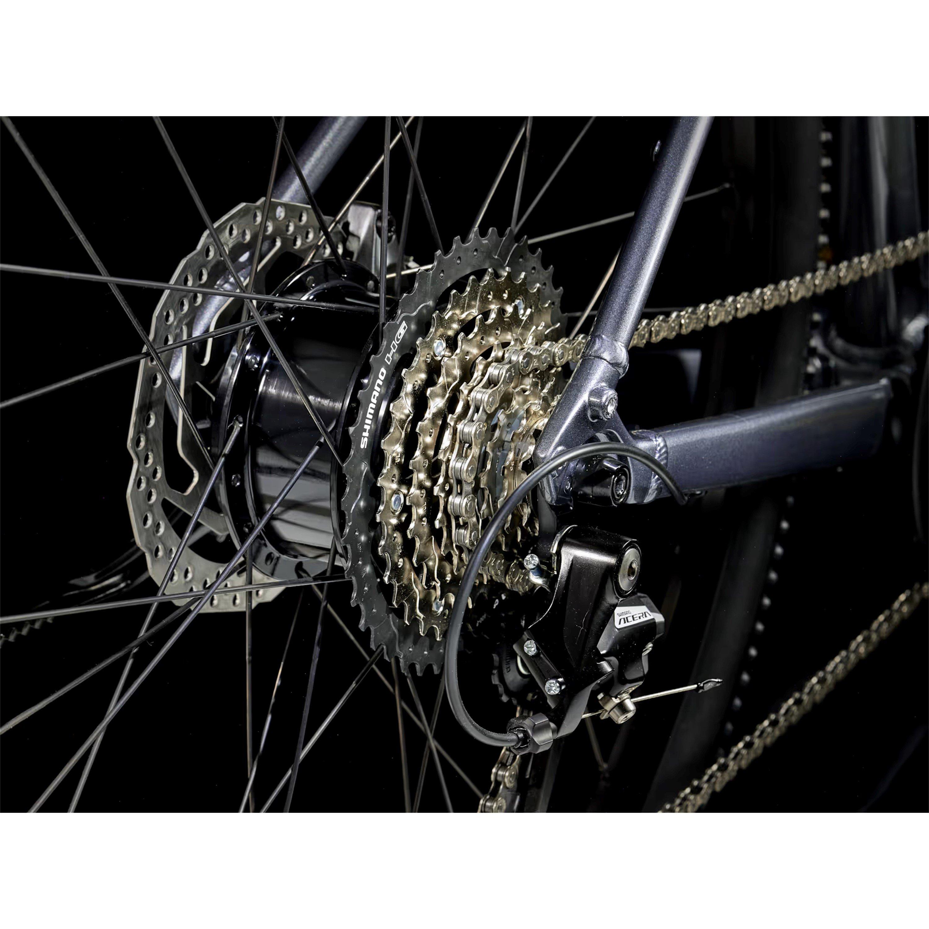 Galactic Grey25 - Trek - Dual Sport+ 2  LT Midstep 2026 Electric Hybrid Bike - 4