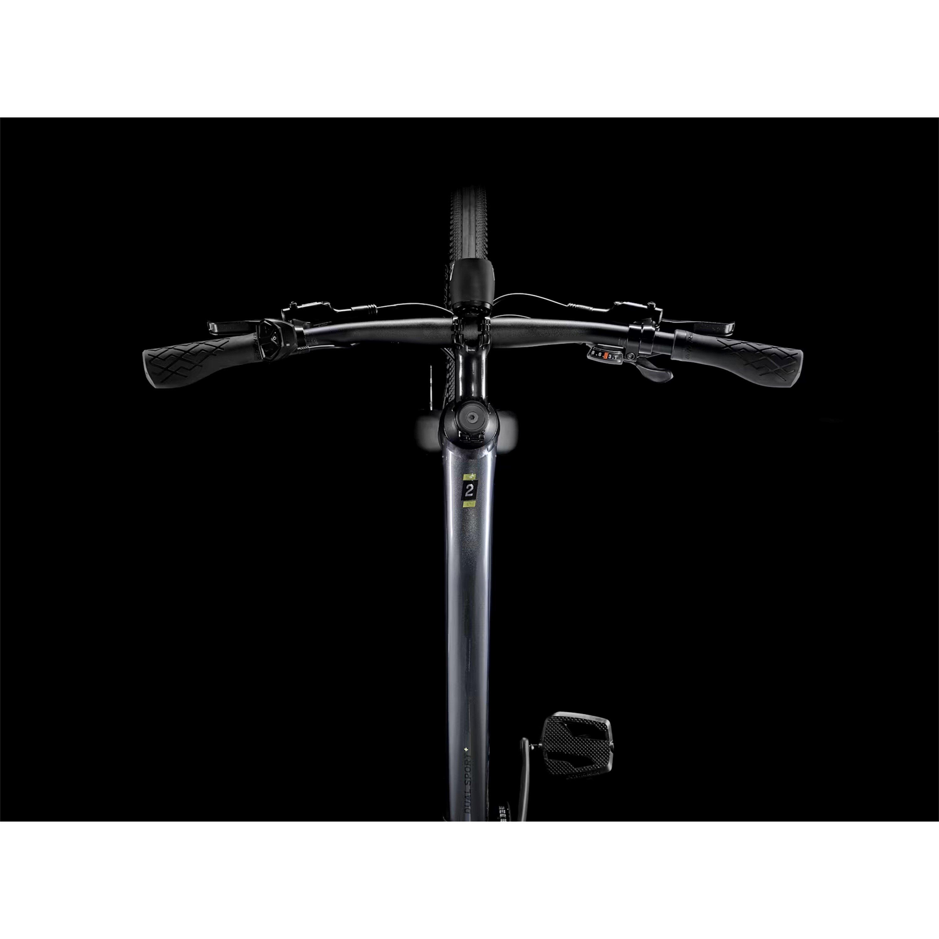 Galactic Grey25 - Trek - Dual Sport+ 2  LT Midstep 2026 Electric Hybrid Bike - 7