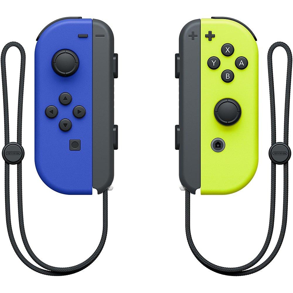 Blue/Yell Neon - Nintendo - Switch Joy-Con Pair: Blue/Yellow - 1