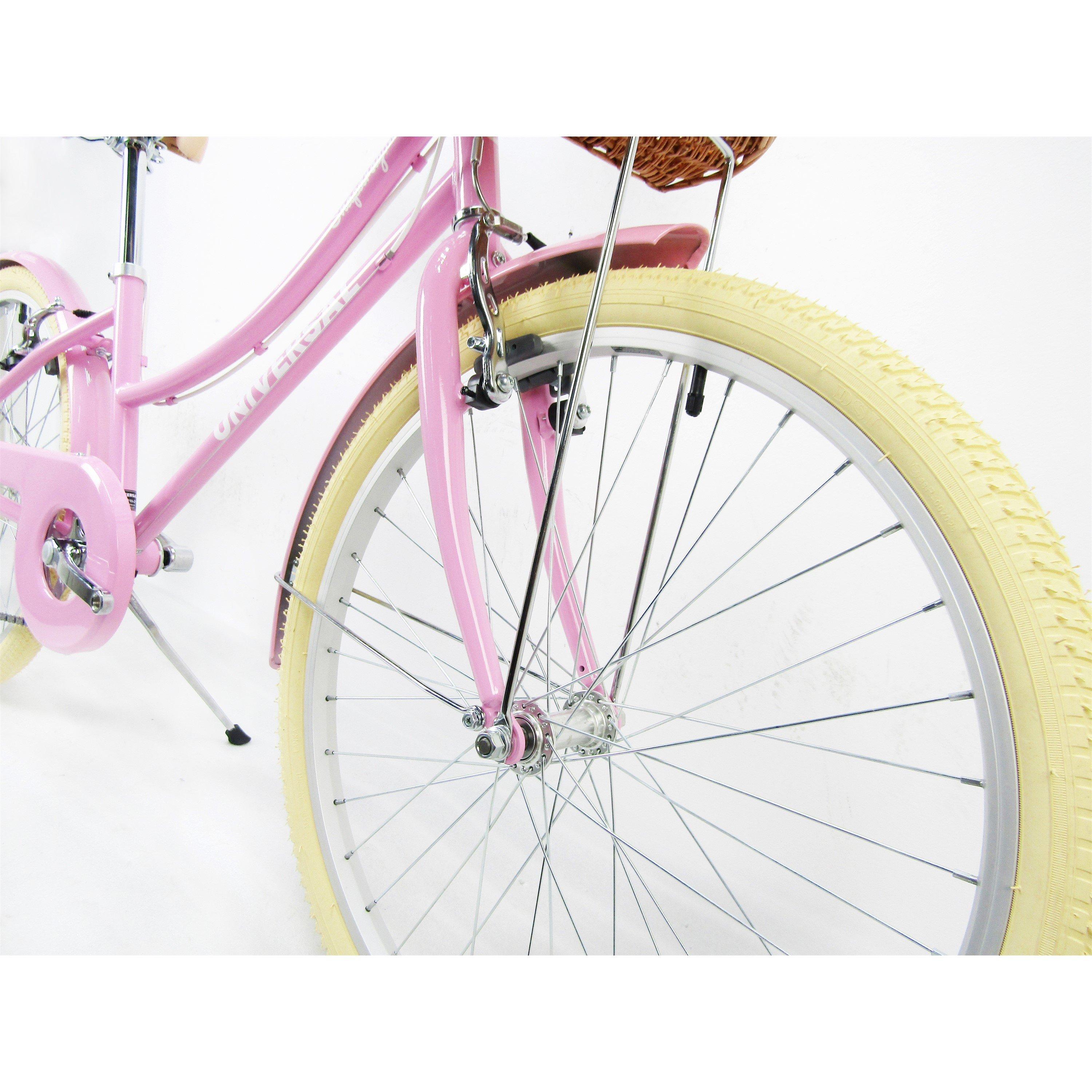 Pink - Universal - Snapdragon 24 Wheel Kids Bike - 5
