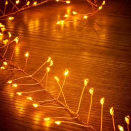 The Spirit Of Christmas SOC Indoor  Outdoor Garland Micro Lights 480 LEDs