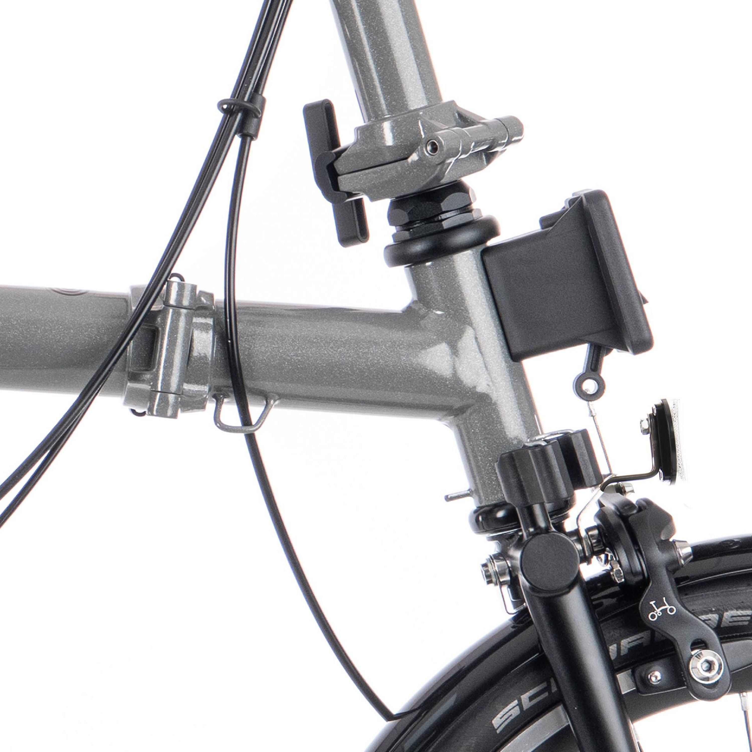 Storm Grey - Brompton - P Line Urban - Low Handlebar - 7