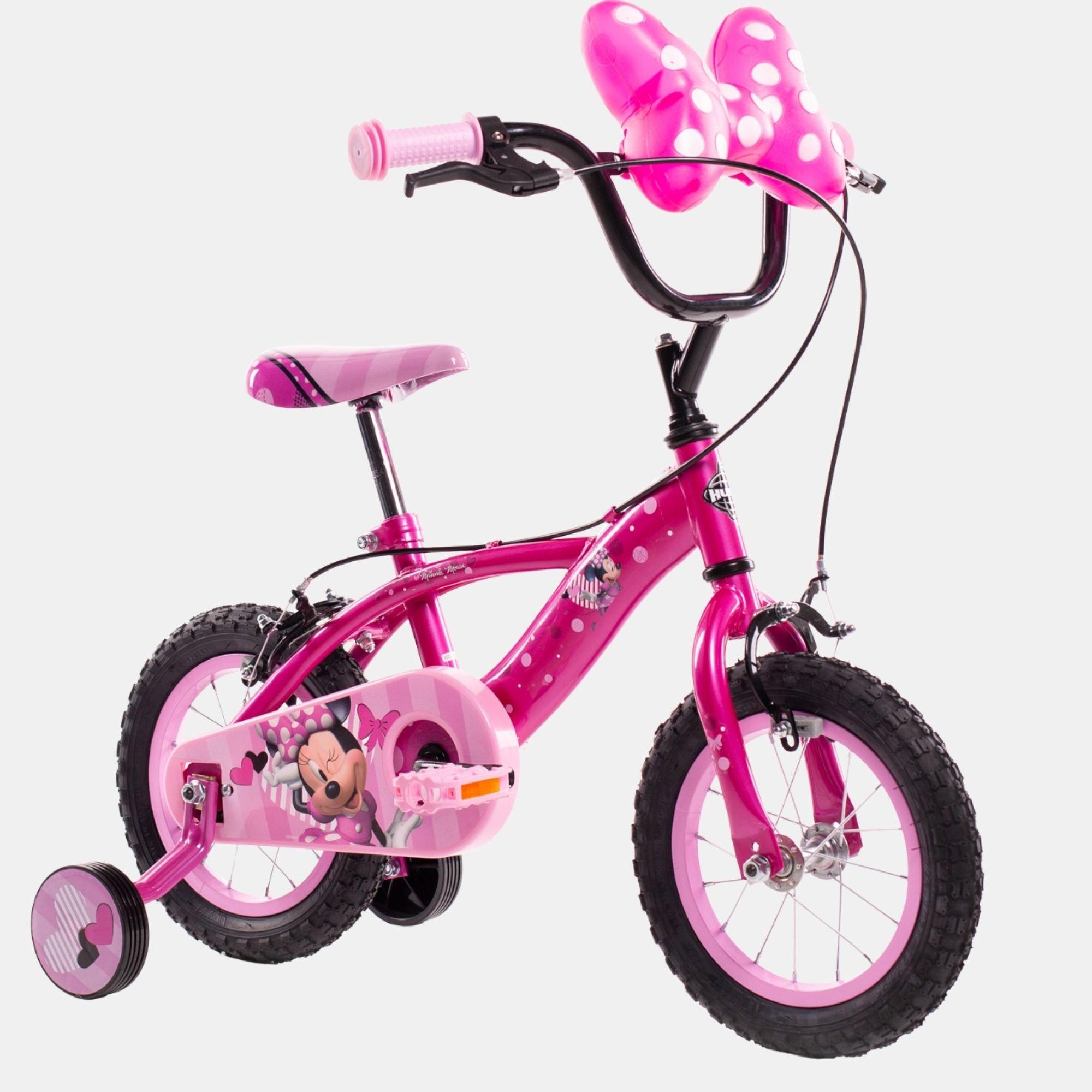 Red - Character - Minnie 12 Inch Childrens Bike - 1