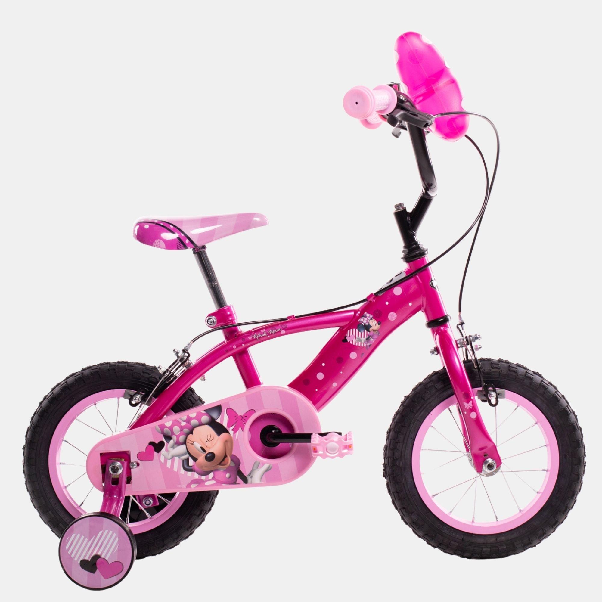 Red - Character - Minnie 12 Inch Childrens Bike - 2