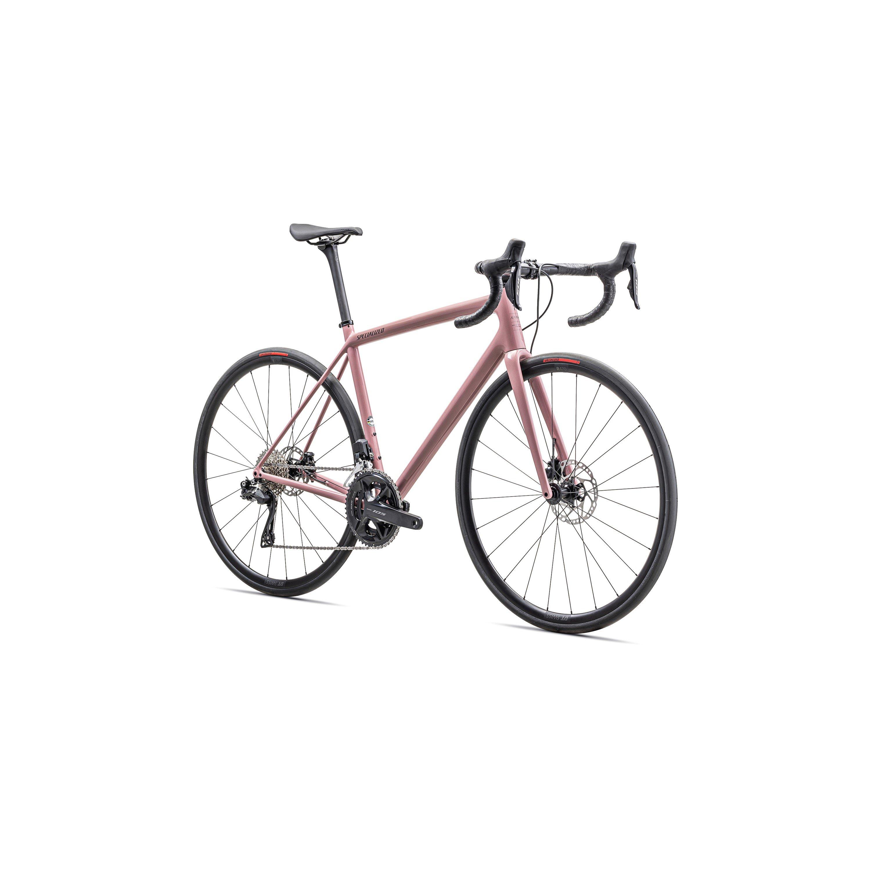 Dusty Pink - Specialized - Aethos Comp 2025 Road Bike - 3