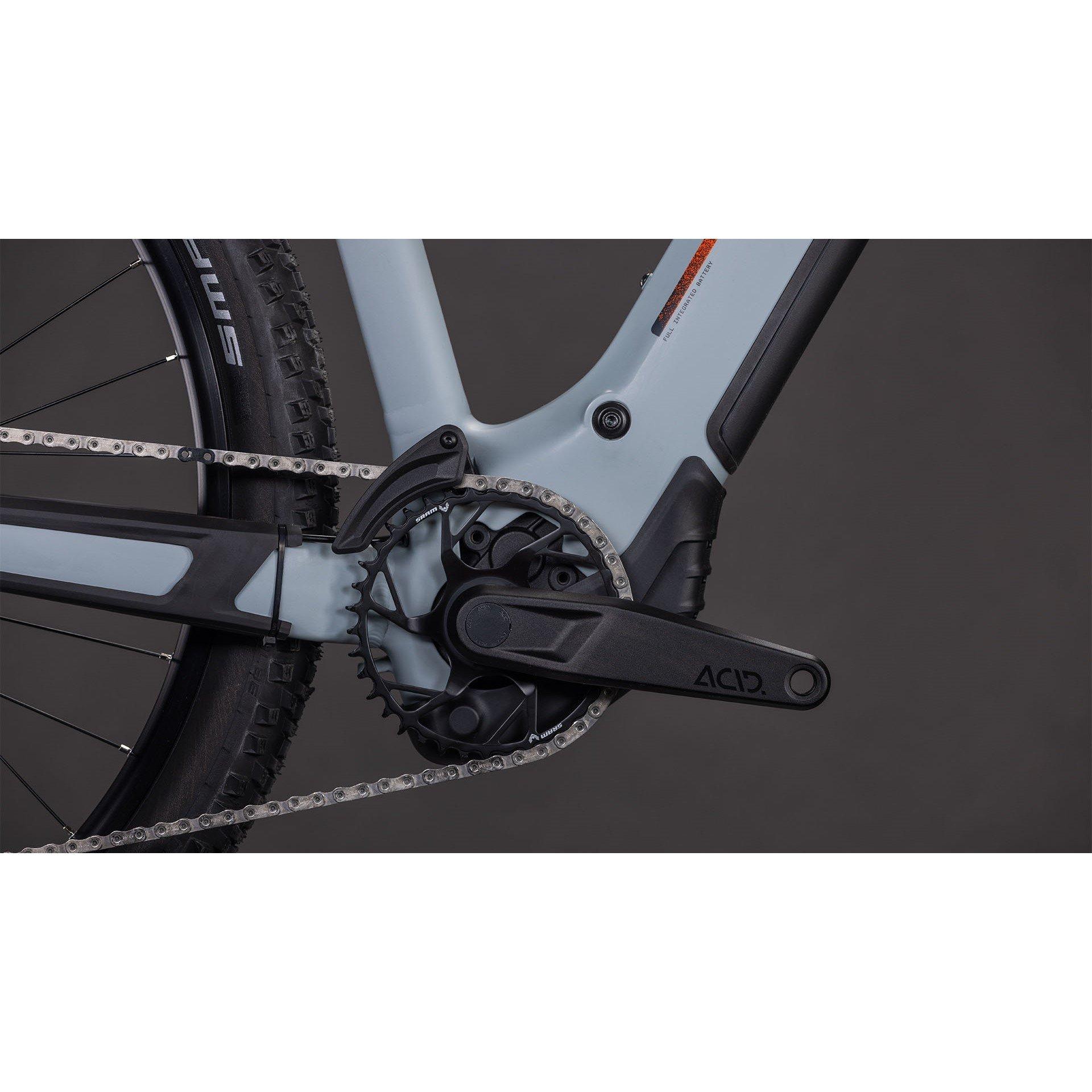 Vulcan/Orange - Cube - Reaction Hybrid Race 800 2026 Eletric Hardtail Mountian Bike - 4