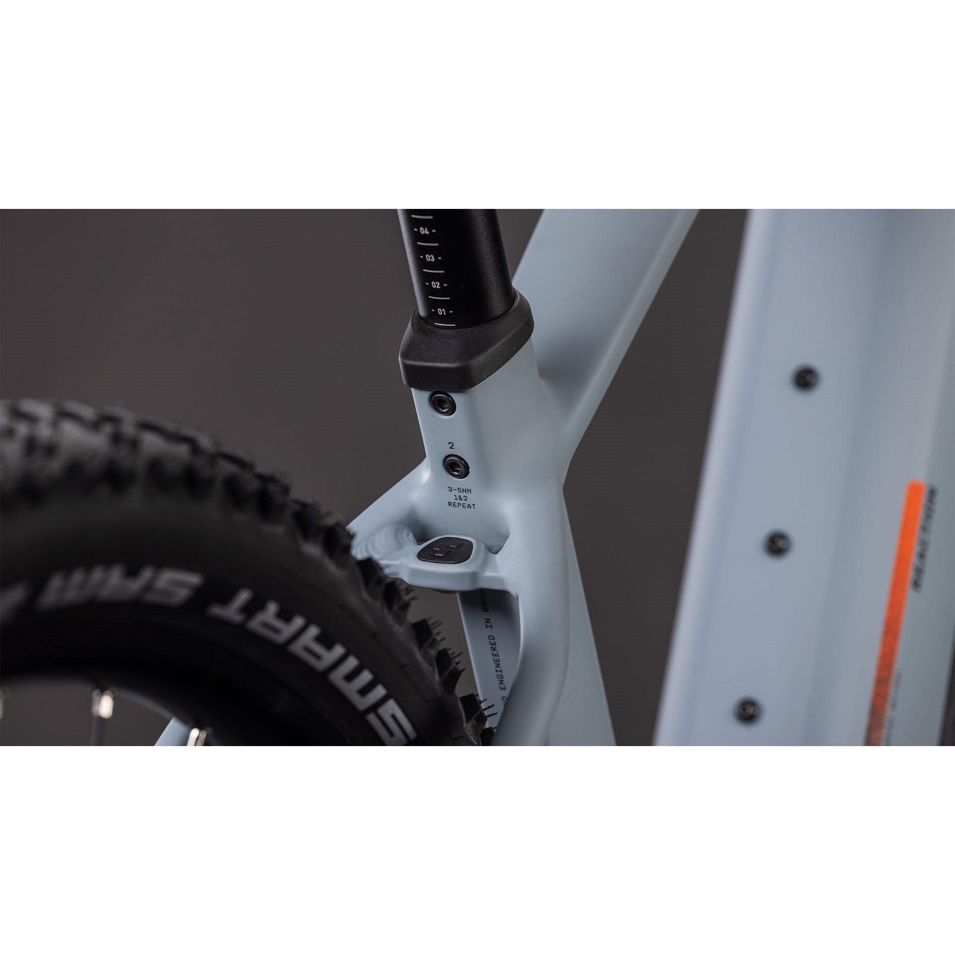 Vulcan/Orange - Cube - Reaction Hybrid Race 800 2026 Eletric Hardtail Mountian Bike - 5