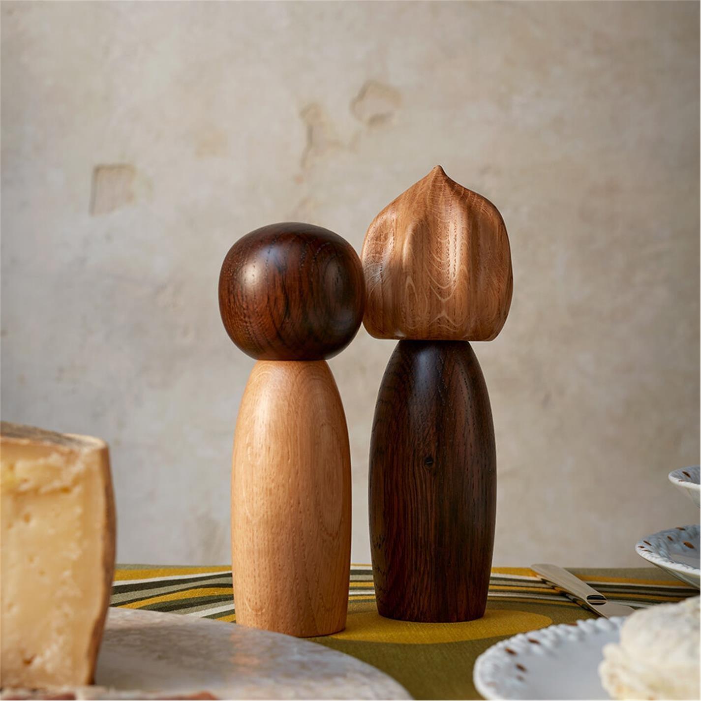 Smoked Oak - LObjet - Salt and Pepper Set - 8