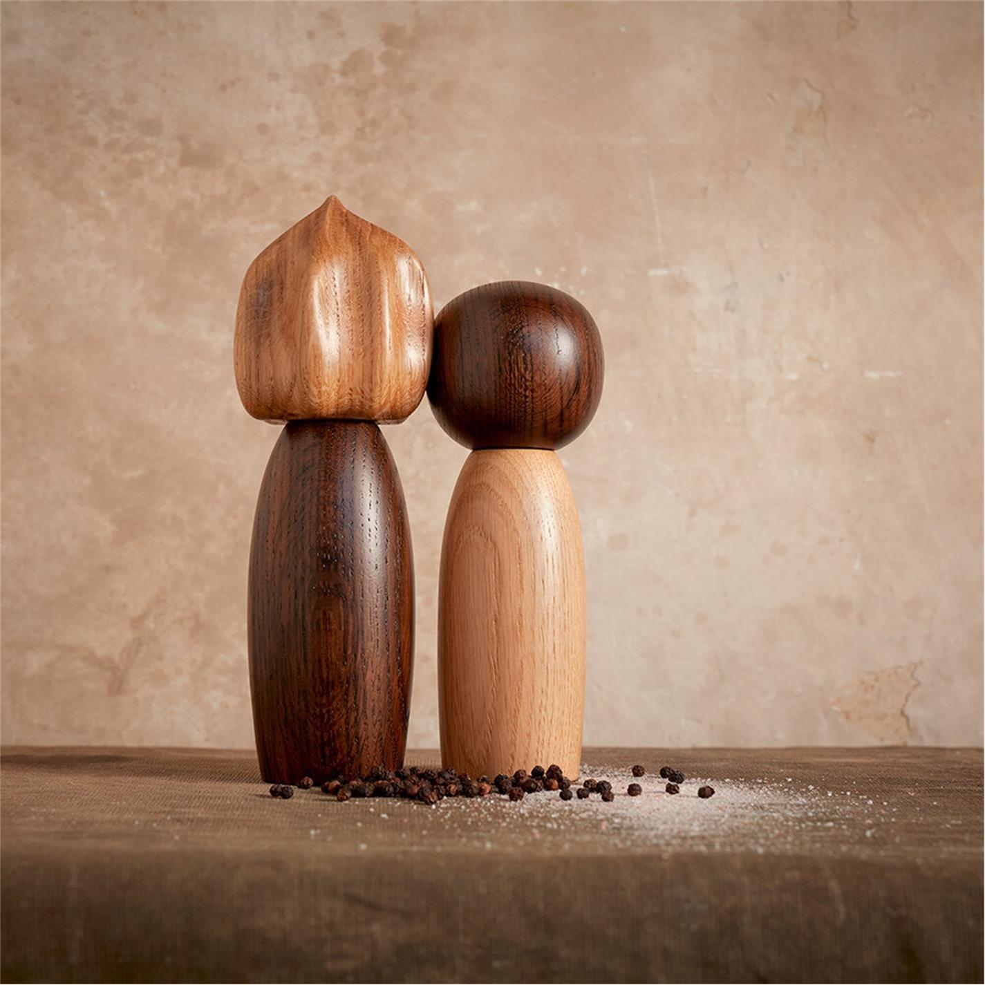 Smoked Oak - LObjet - Salt and Pepper Set - 9