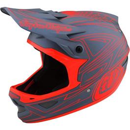 Troy Lee Designs D3 Fiberlite Helmet (Spider Stripe)