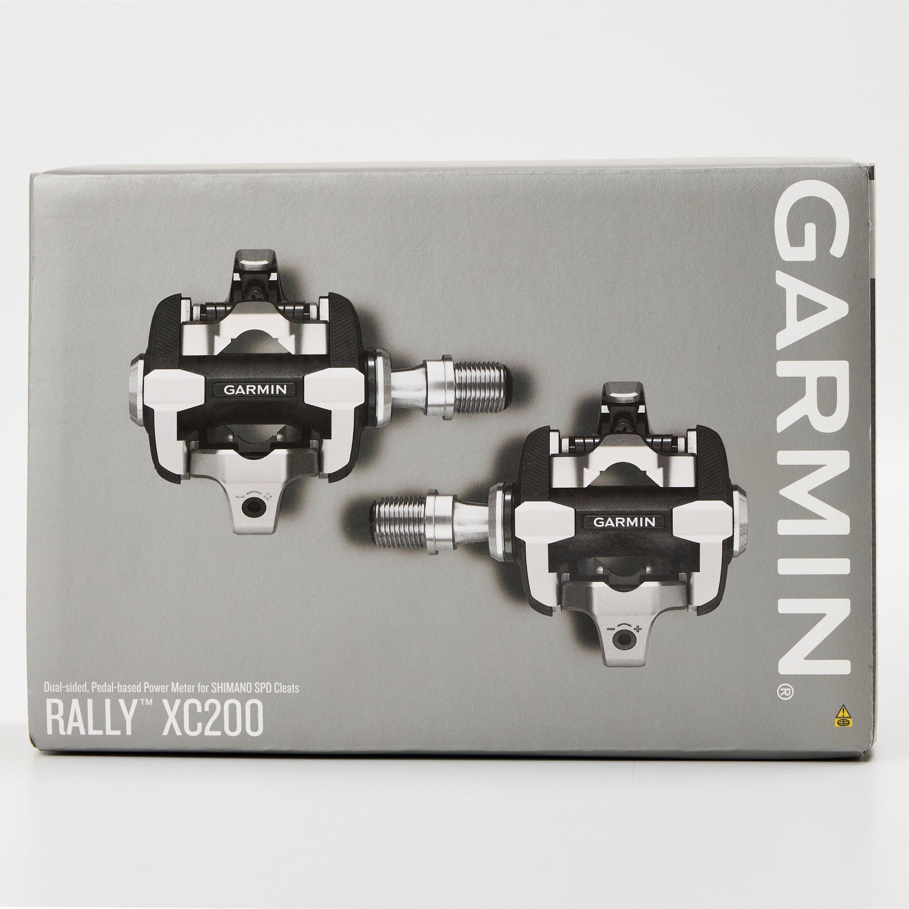 Black - Garmin - Garmin Rally XC200 Dual Sided Power Meter Pedals - 1