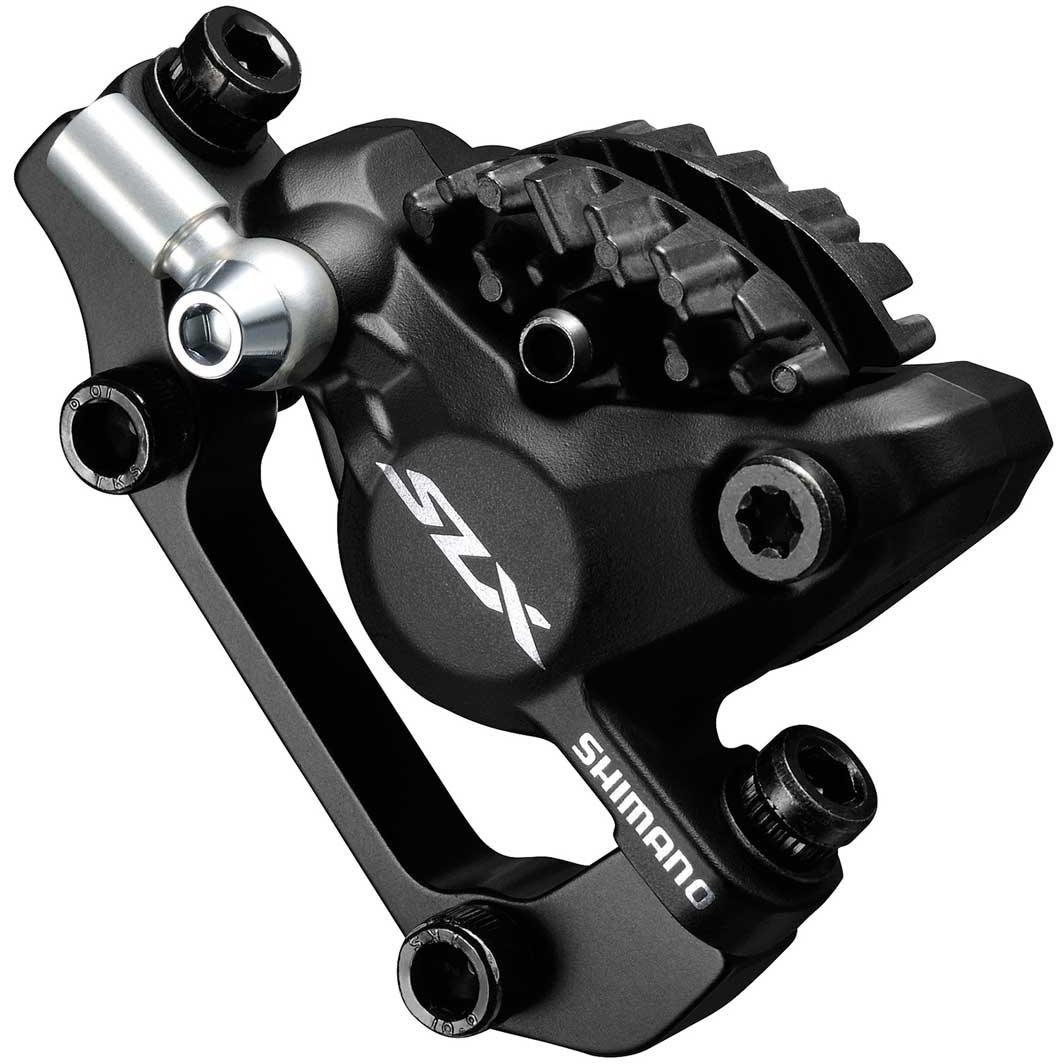 Black - Shimano - SLX M7000 I-Spec-II Post Mount Hydraulic Brake - 1