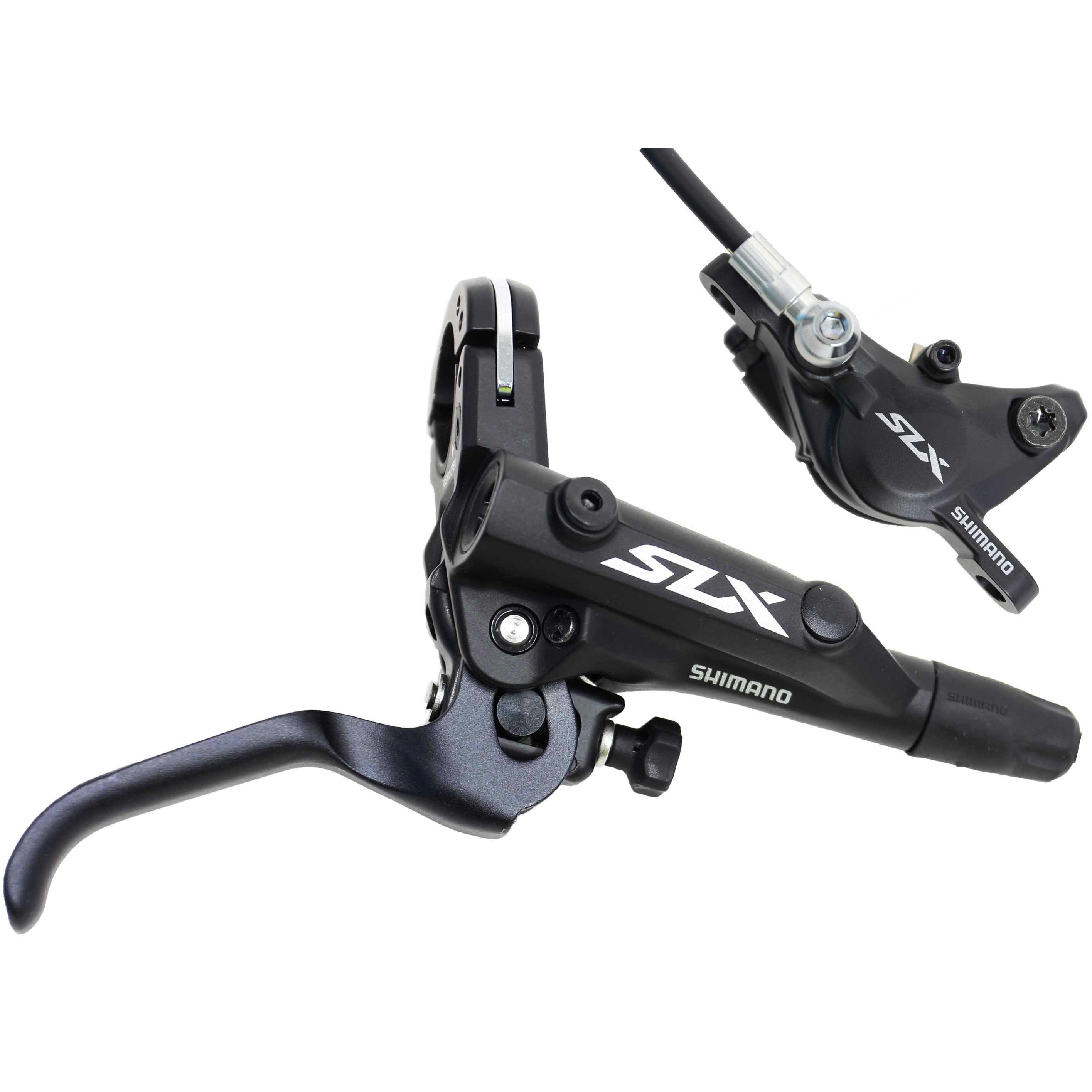 Black - Shimano - SLX M7000 I-Spec-II Post Mount Hydraulic Brake - 2