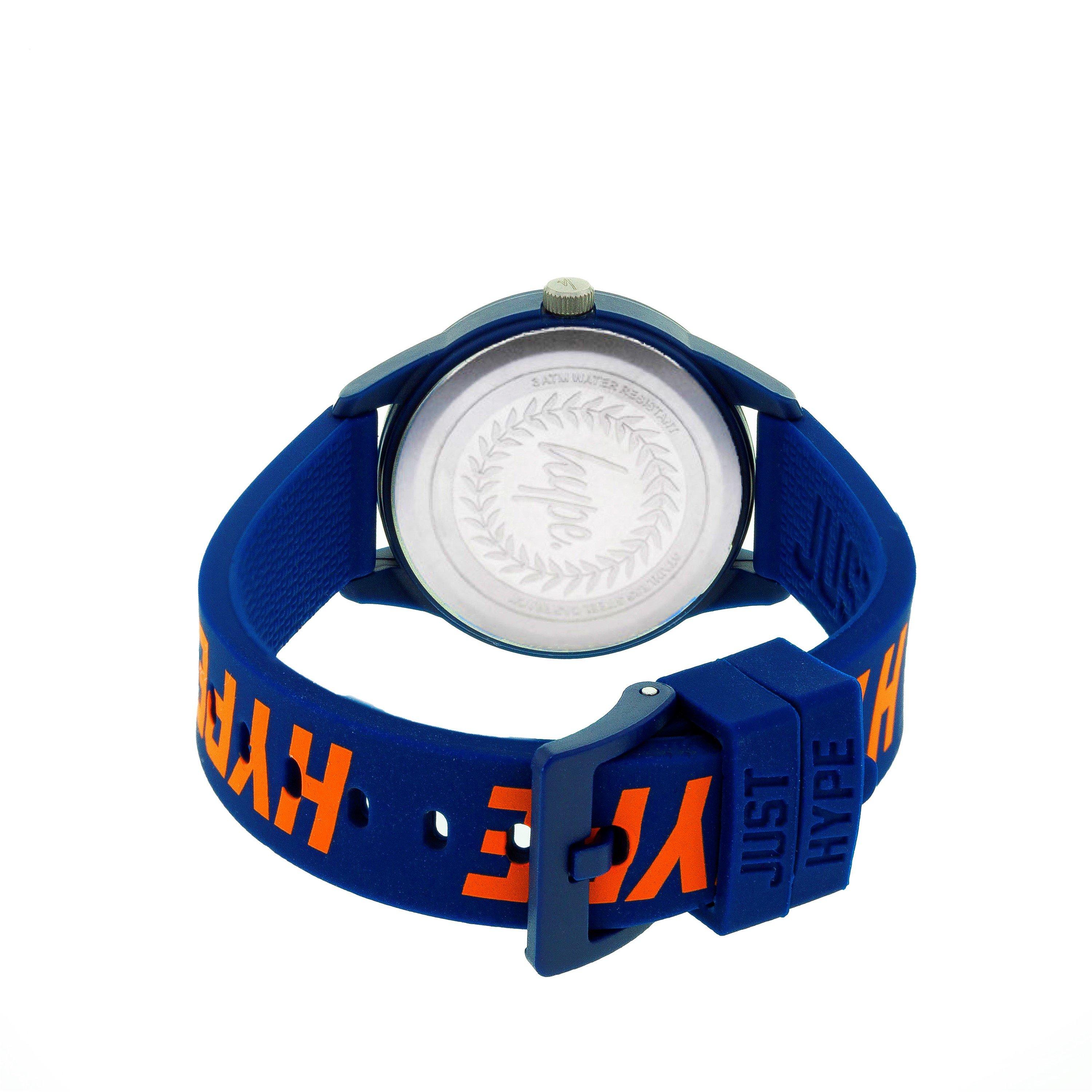 Donkerblauw - Hype - Unisex Kids' Analogue Quartz Watch - 3