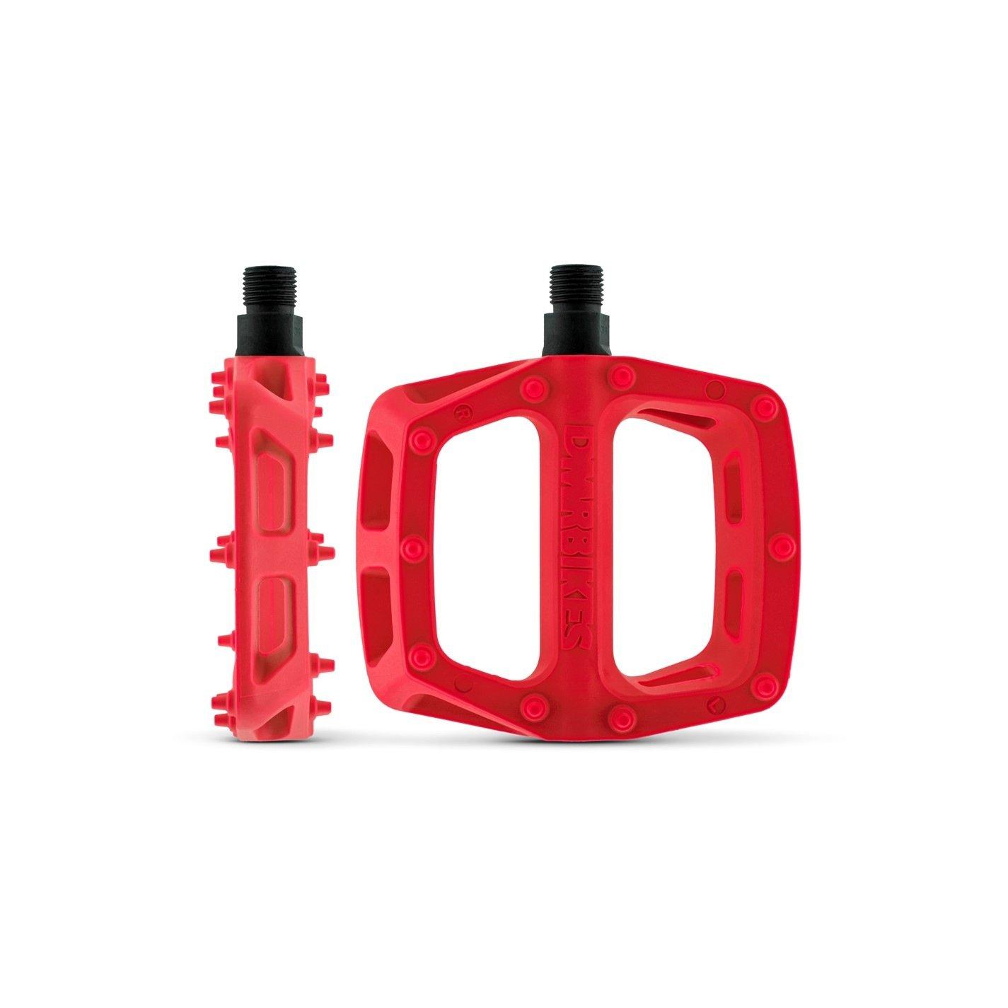 Dmr  V6 Plastic Mtb Flat Pedal - Red