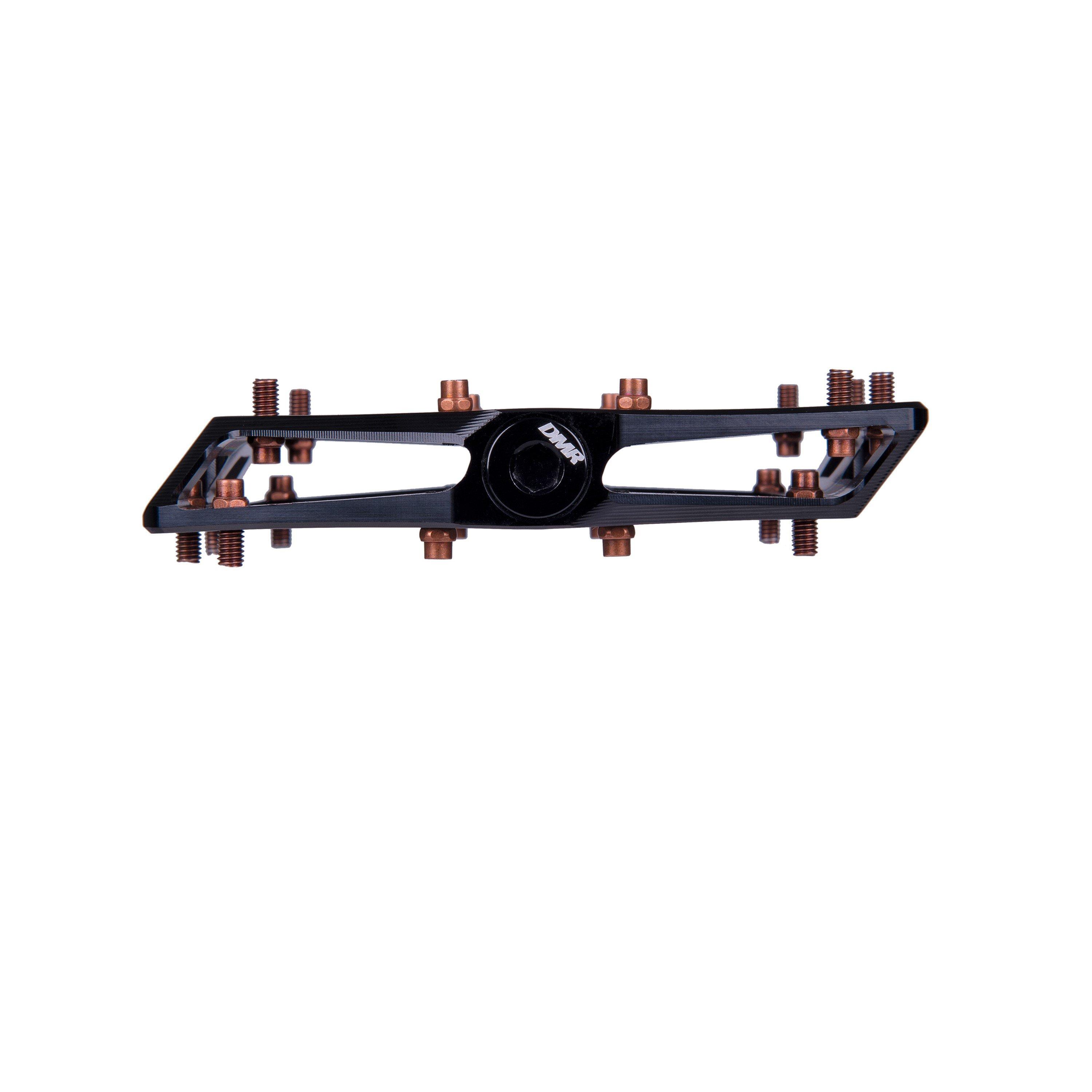 Black/Copper - DMR - Vault Flat Pedal With Copper Pins - 3