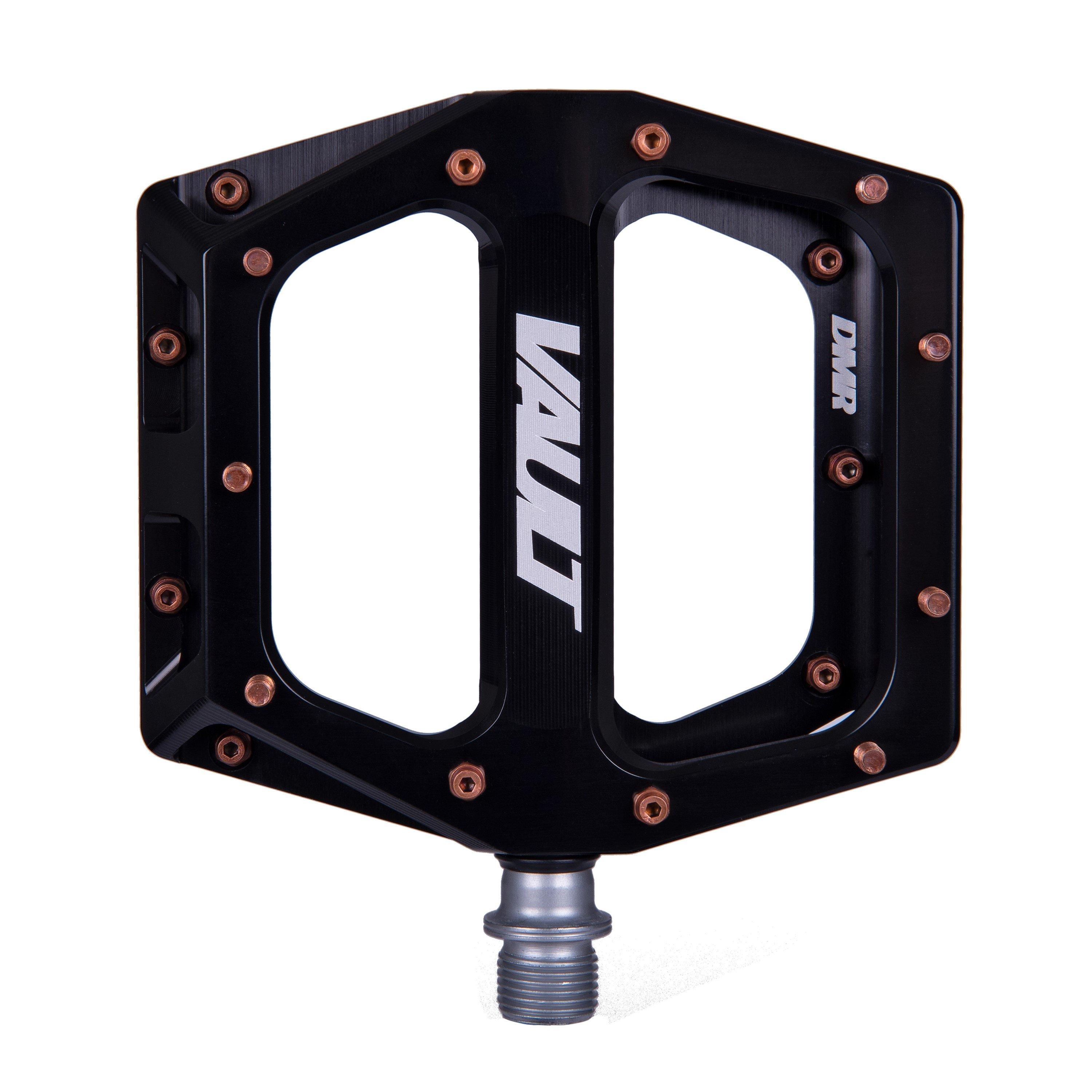 Black/Copper - DMR - Vault Flat Pedal With Copper Pins - 4