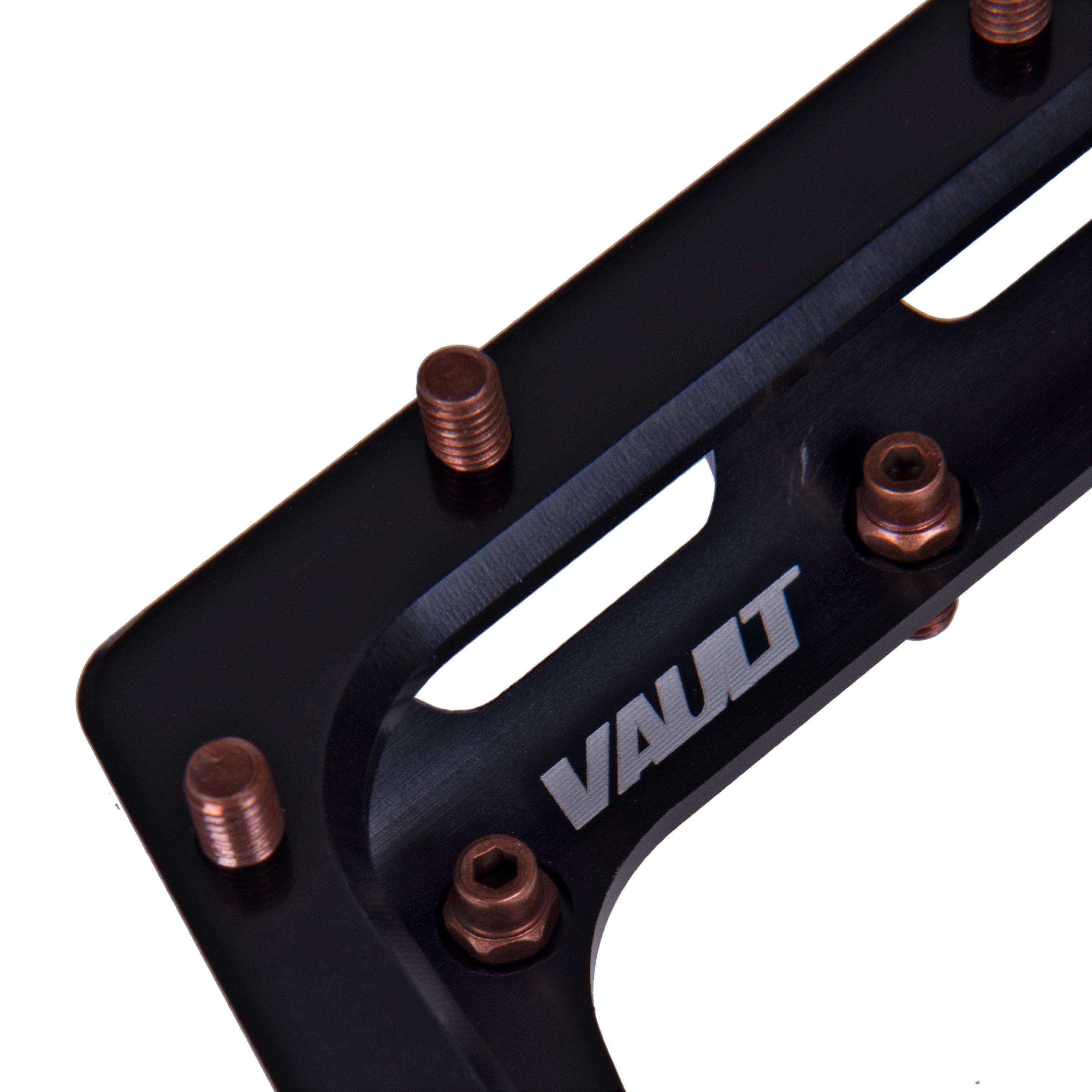 Black/Copper - DMR - Vault Flat Pedal With Copper Pins - 5