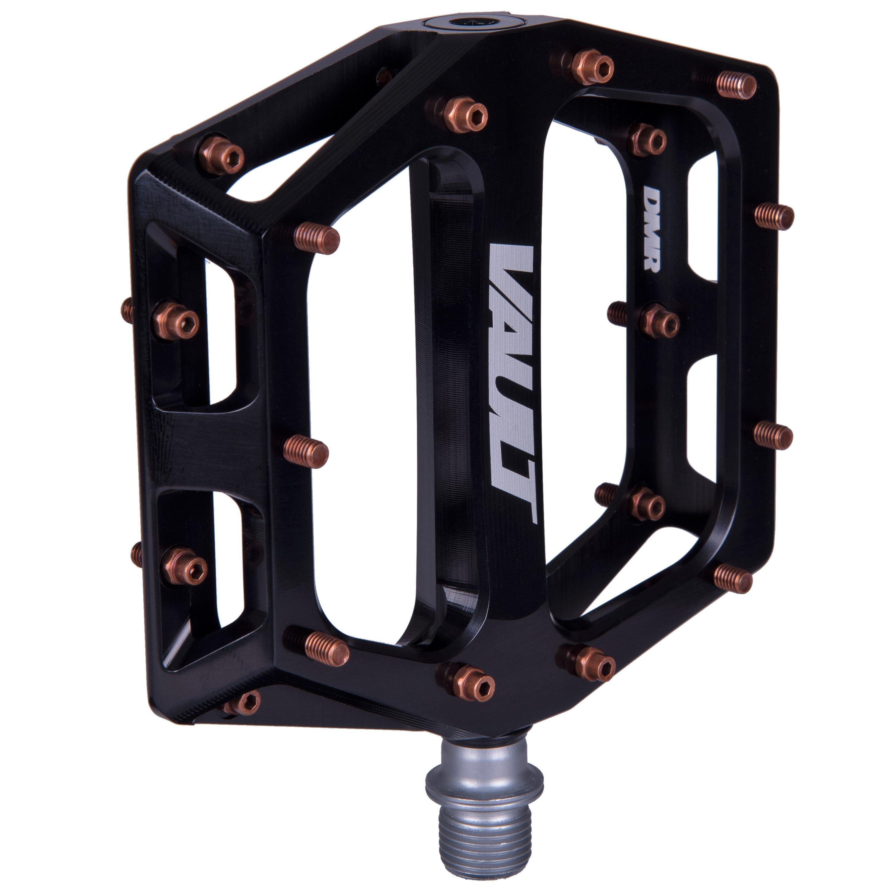 Black/Copper - DMR - Vault Flat Pedal With Copper Pins - 7